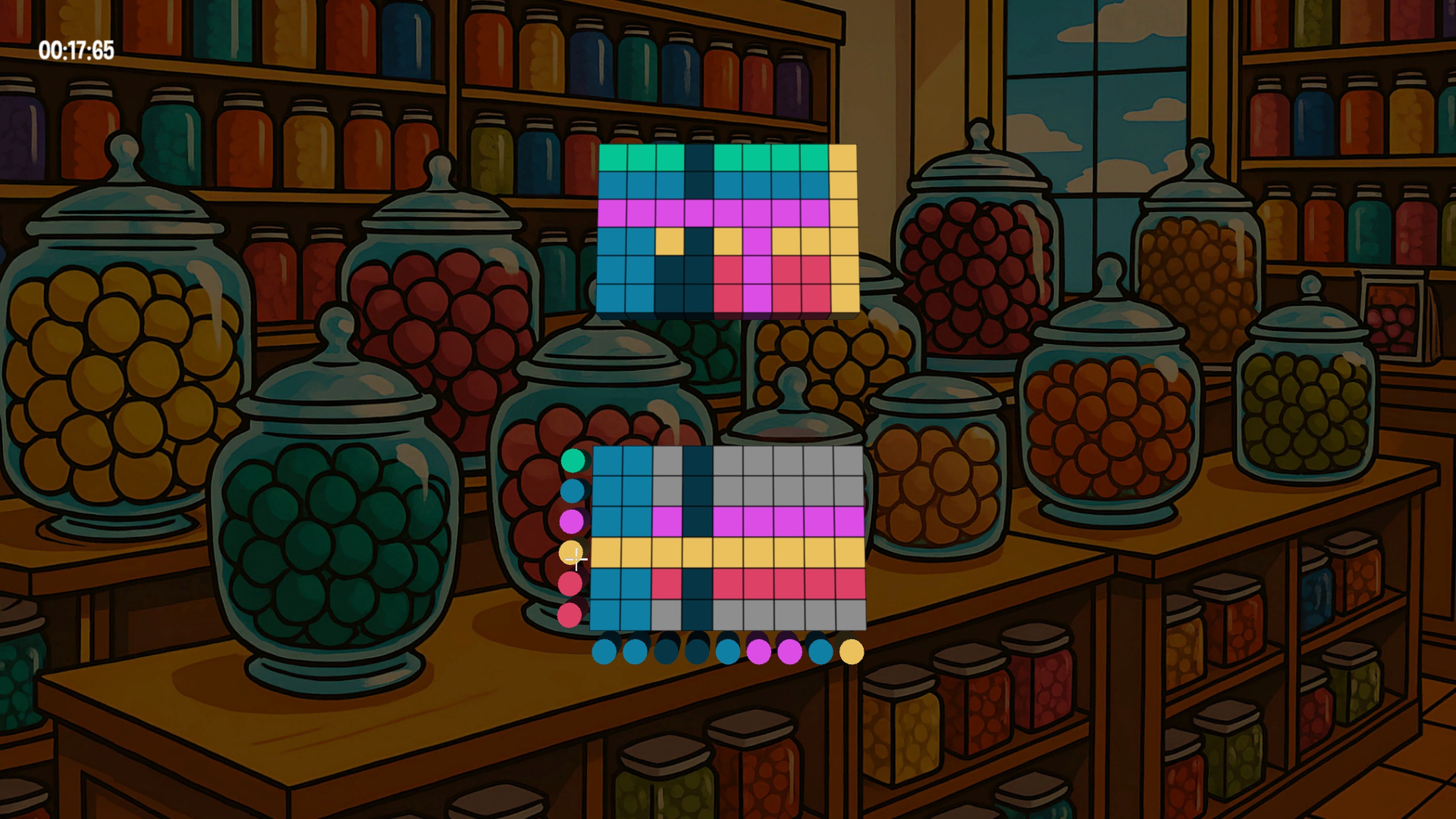 遊戲實際消除畫面截圖