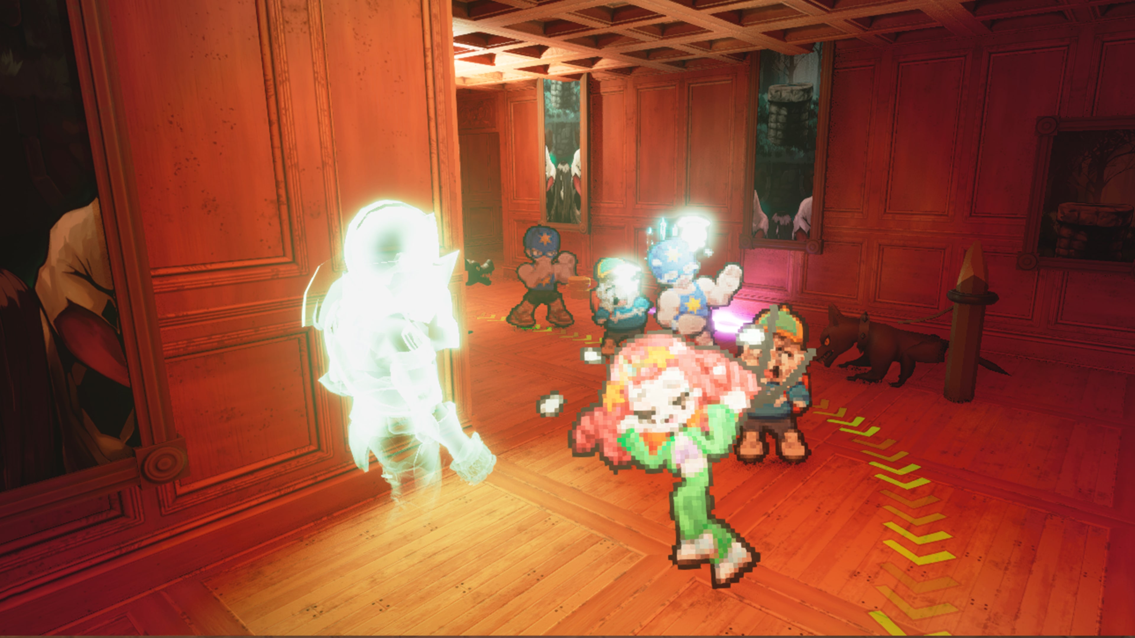 妖怪劏房 戰鬥場景