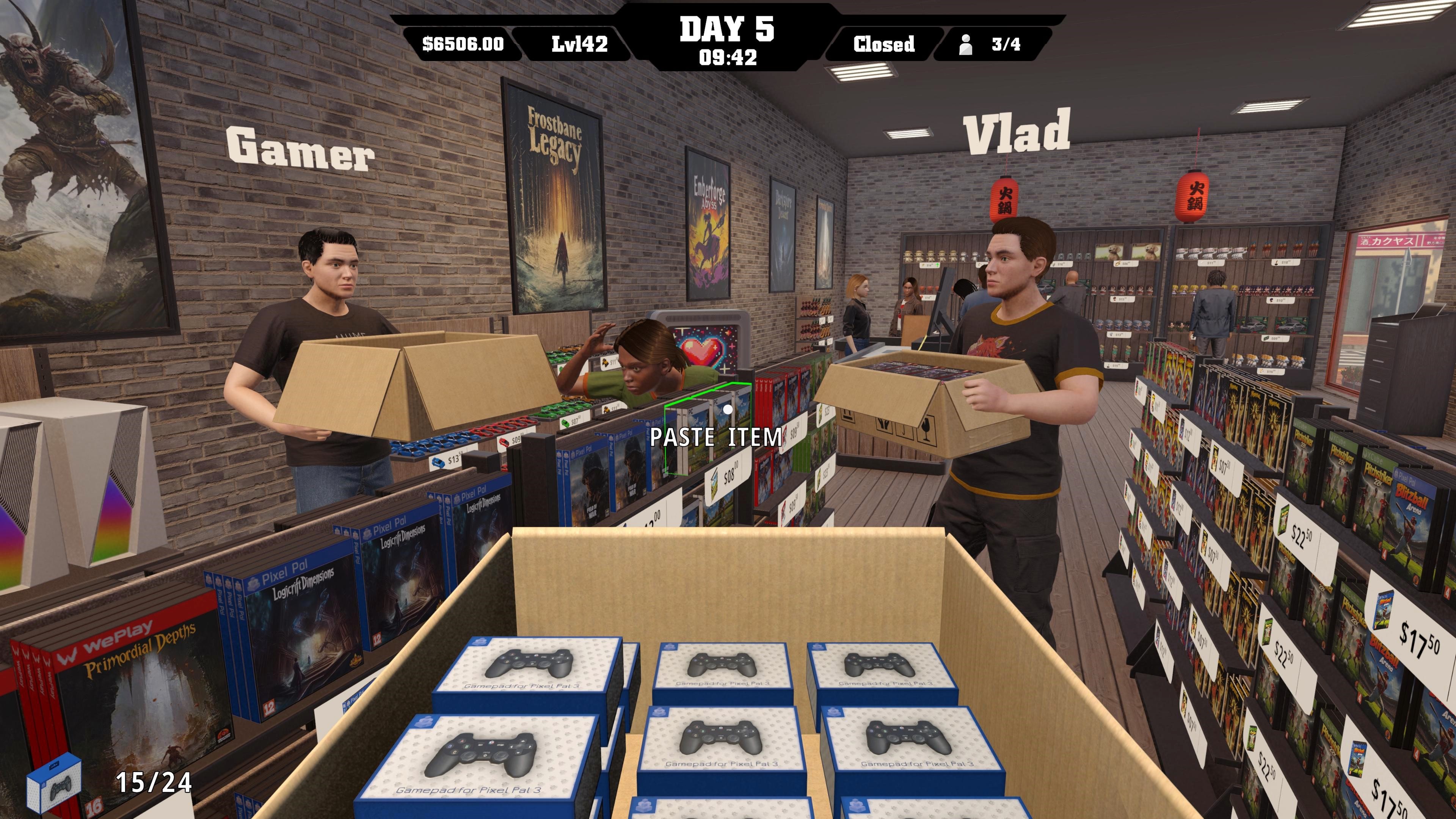 好友共同合作經營店面