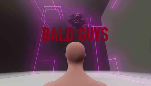 《Bald Guys》社群分享宣傳圖