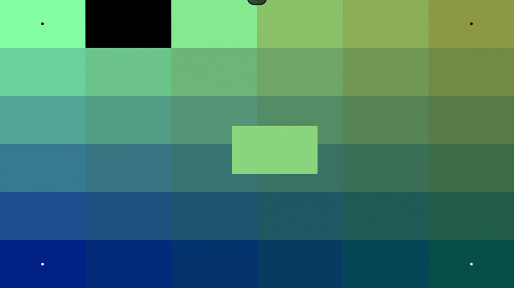 Gradiently 2 遊戲畫面展示色彩排列