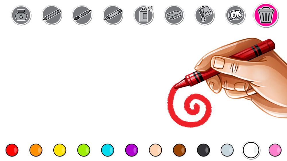 漫畫著色書 遊戲畫面截圖 5