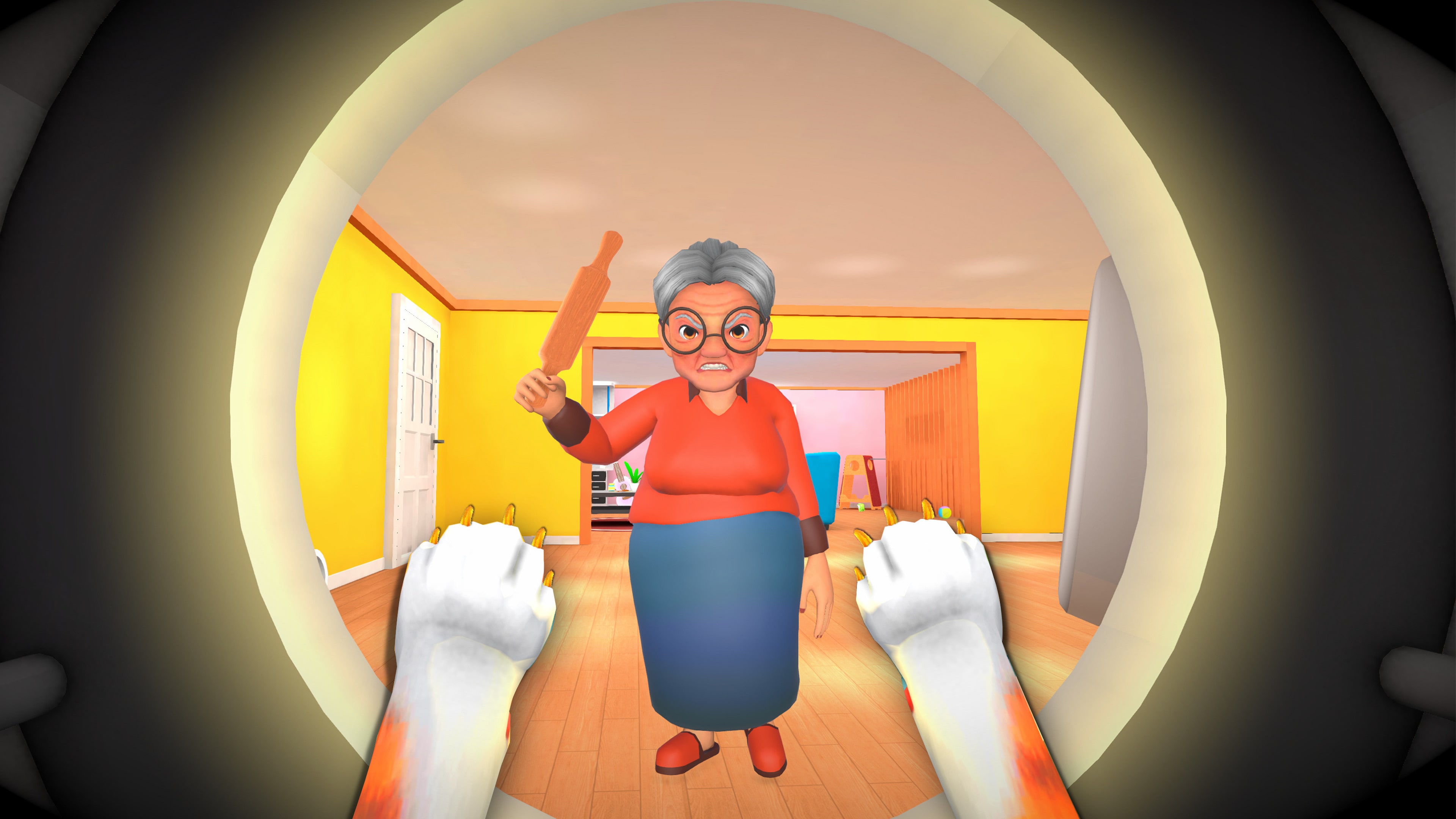 Angry Cat 遊戲內截圖：廚房搗亂