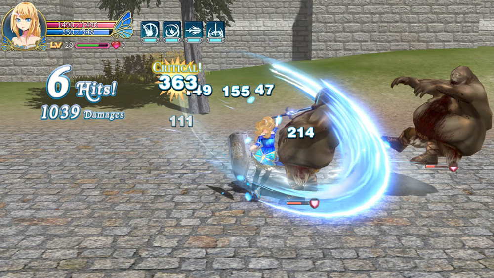 阿米拉的戰鬥姿態