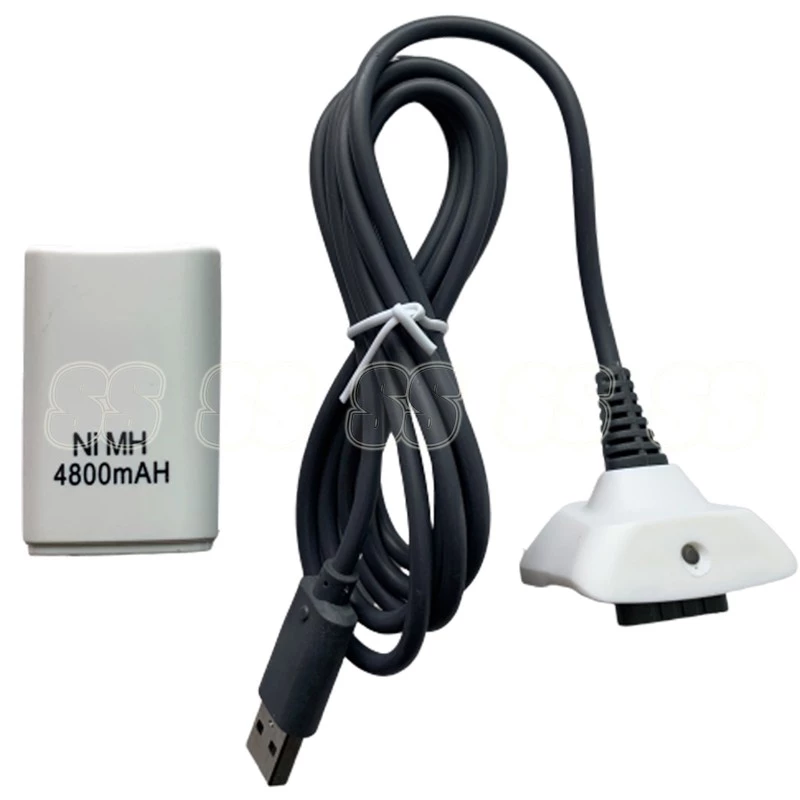 XBOX360 無線手把充電演示