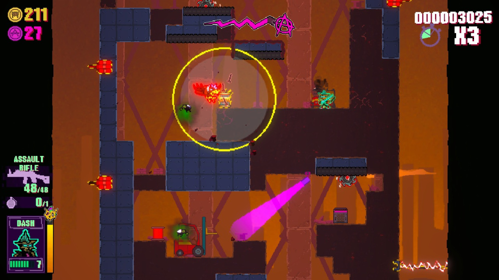 流暢的 2D 動作畫面