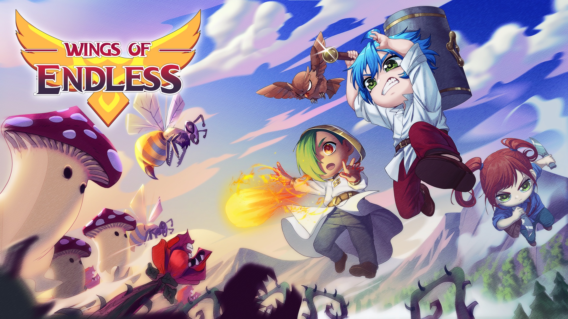 無盡之翼 (WINGS OF ENDLESS) 遊戲主視覺圖