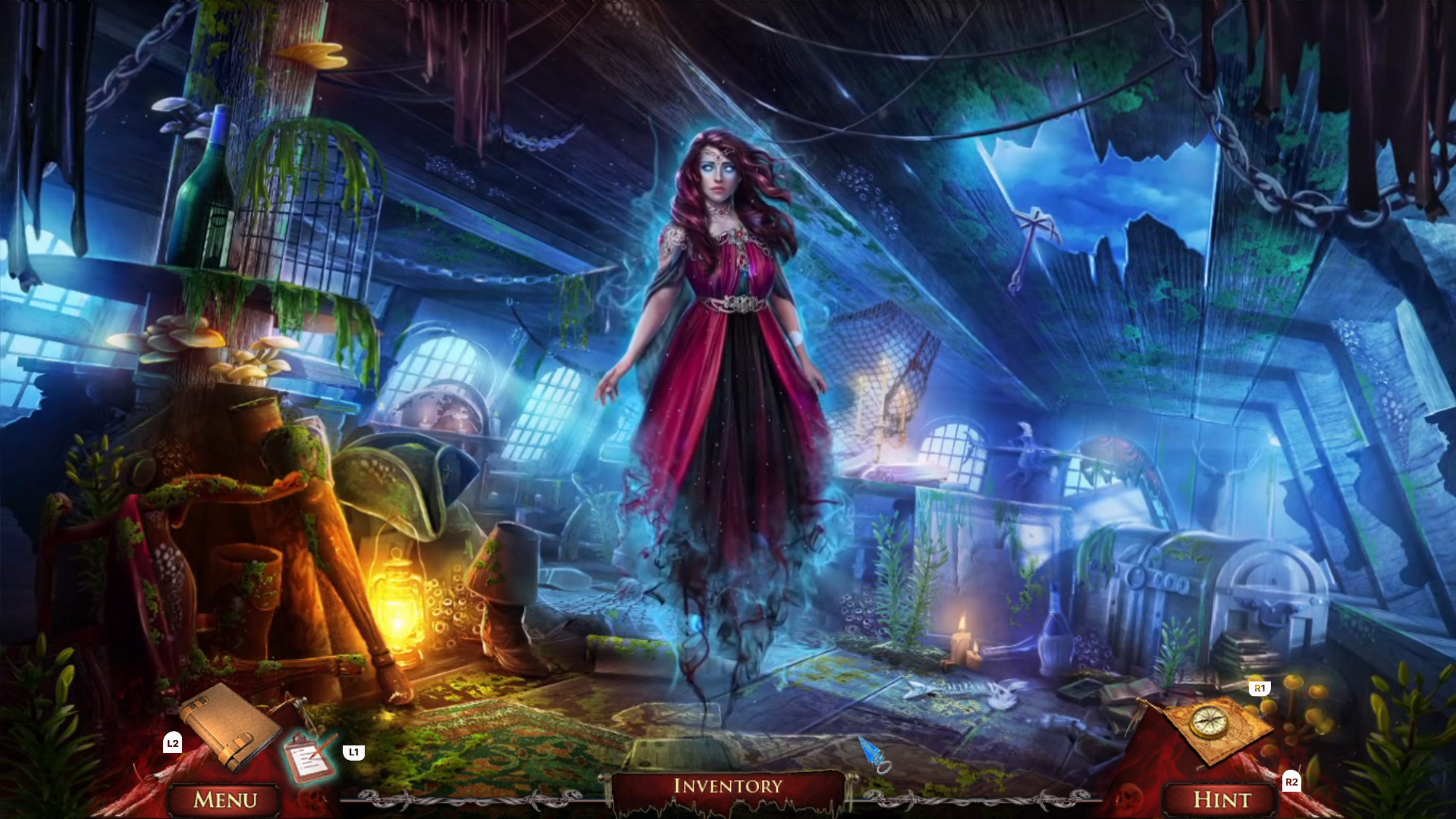 女巫的惡作劇:青蛙的財富 遊戲畫面