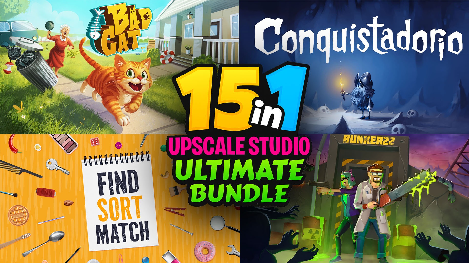 UPSCALE STUDIO - ULTIMATE BUNDLE: 15 IN 1 封面圖