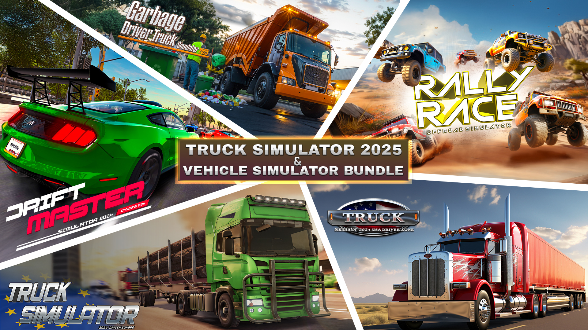 TRUCK SIMULATOR 2025 組合包主視覺圖