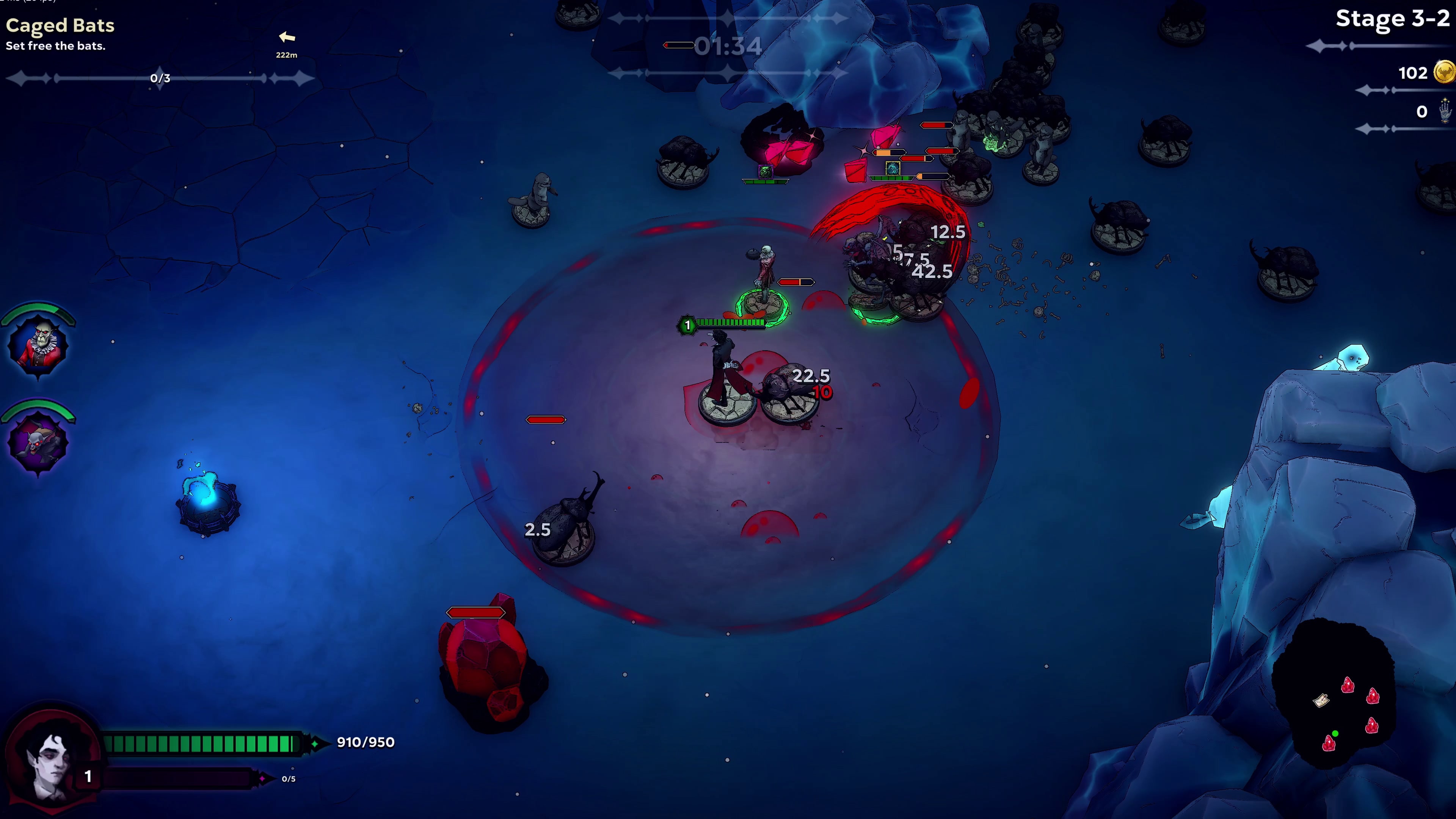 在幽暗森林中展開激戰