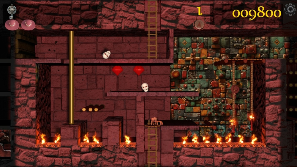 面對最終對決,帶著財寶逃離遺跡