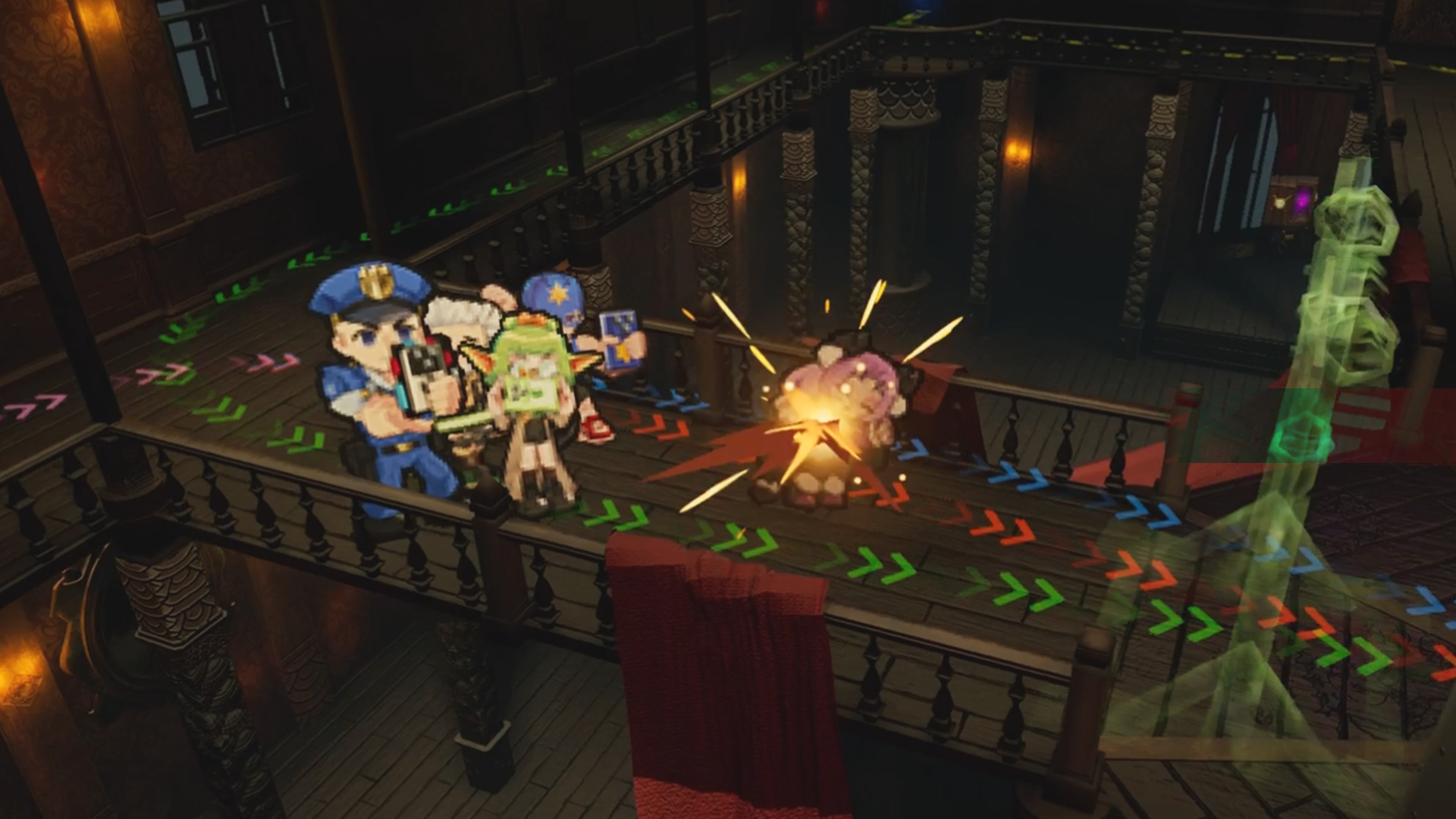 妖怪劏房 遊戲內的特殊場景