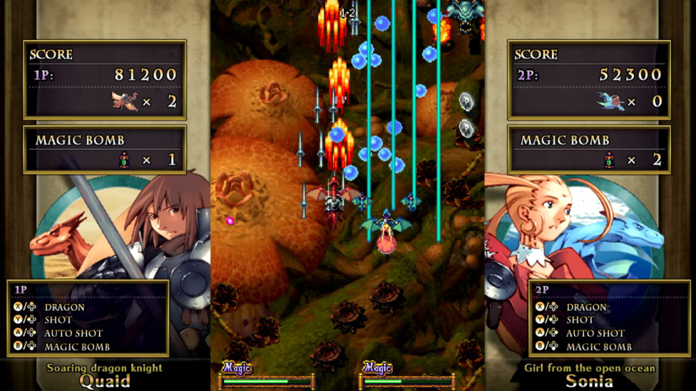 龍之火焰 角色選擇介面與美術風格