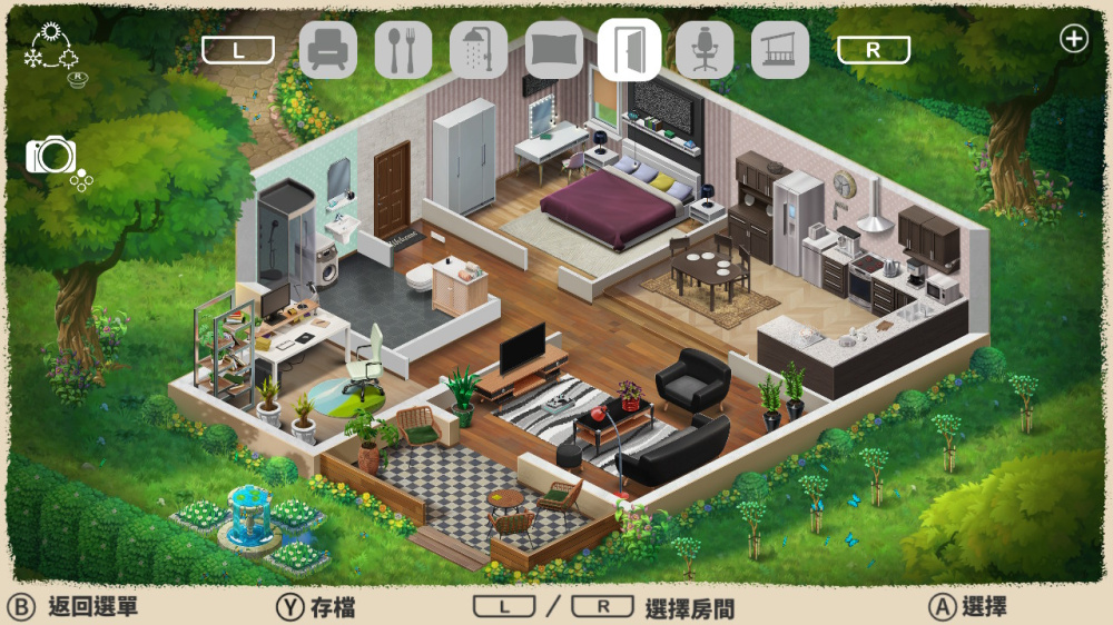 溫馨小屋浴室與洗衣空間