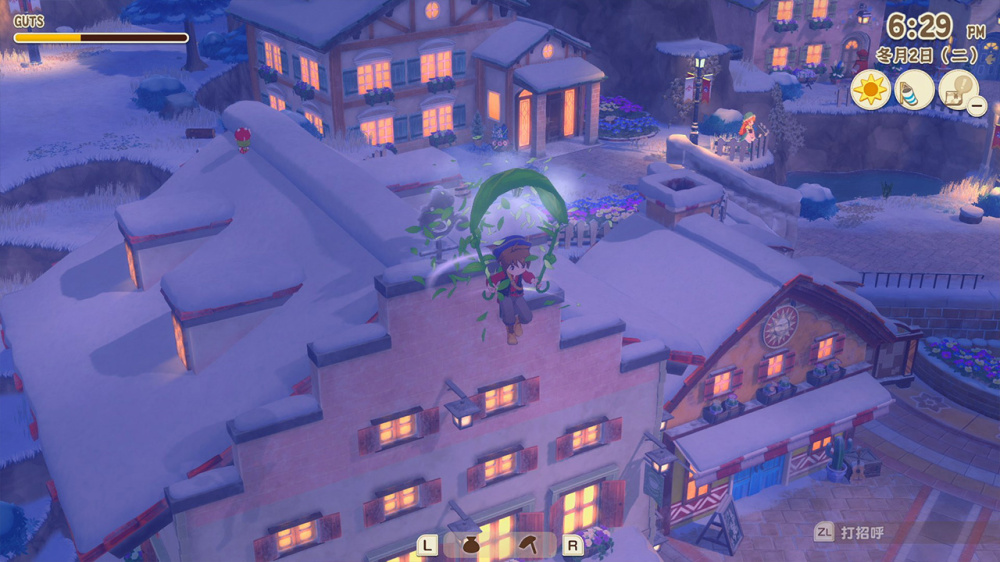 微風鎮的美麗風光與風車建築