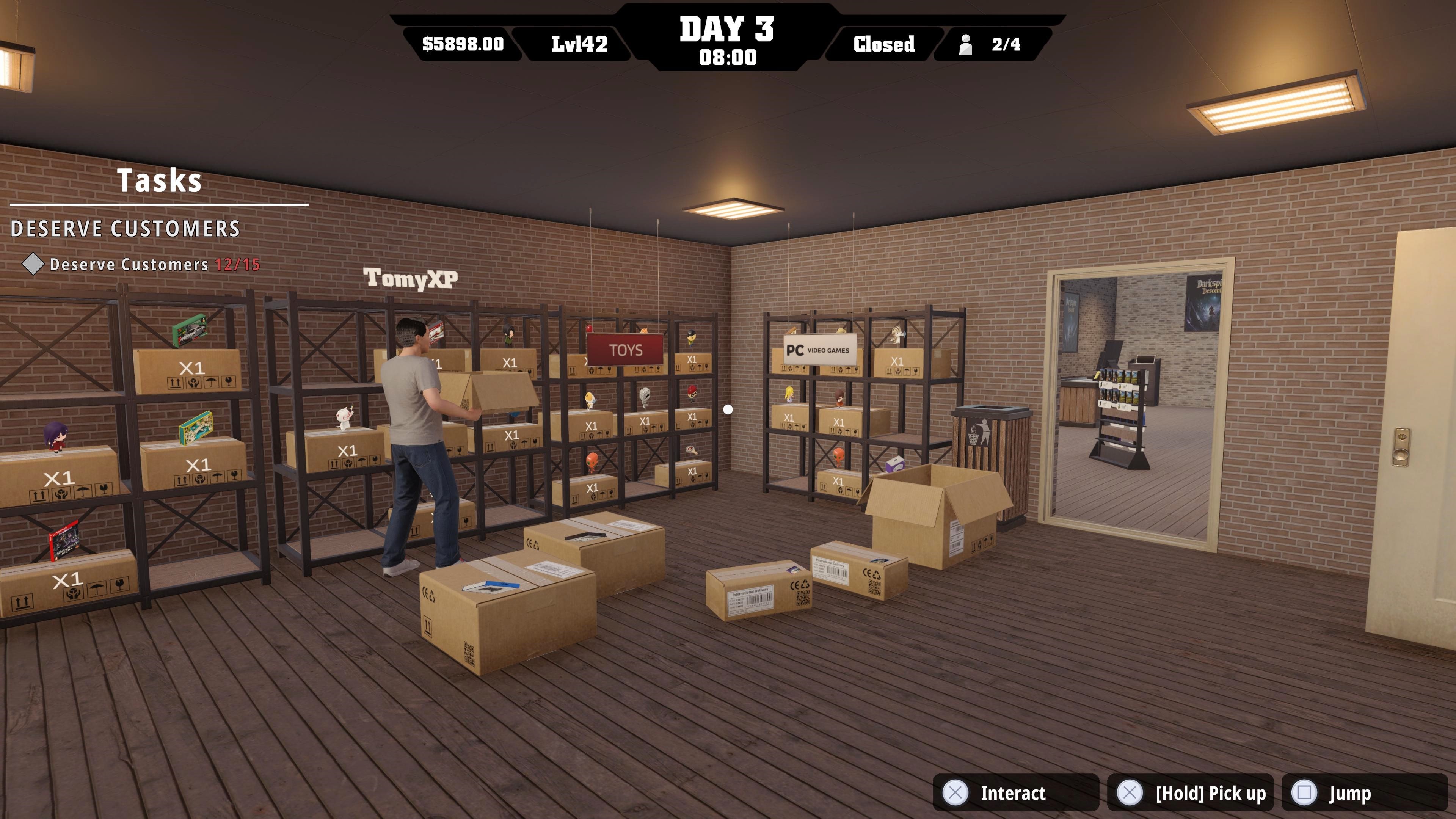 多樣化的動漫商品貨架