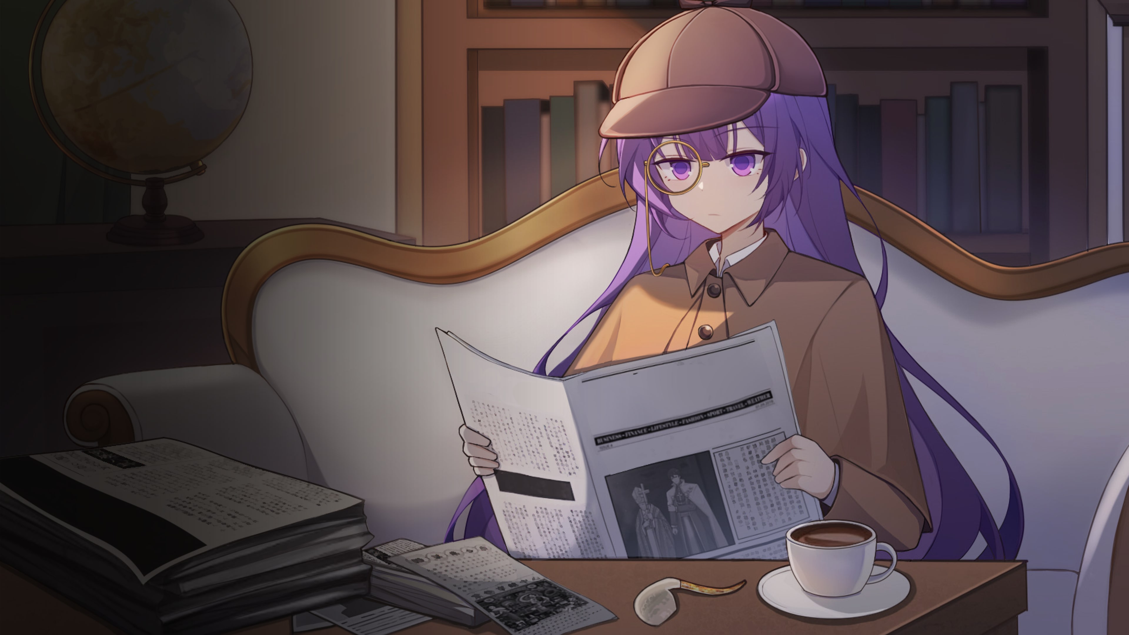 少女偵探 - 永生之謎 遊戲主視覺