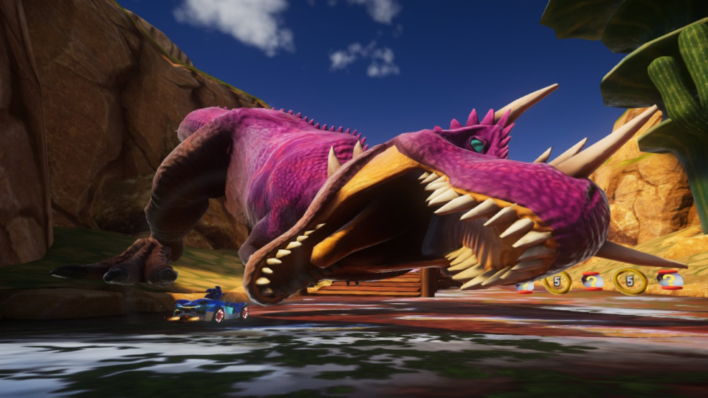 索尼克賽車 遊戲畫面展示 4