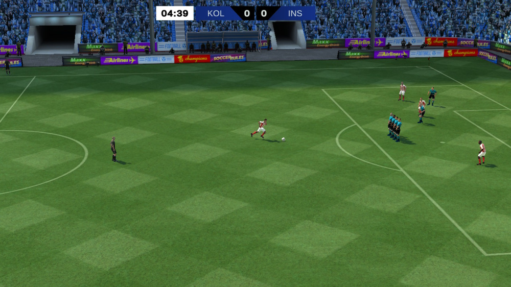 足球傳奇2025 緊張刺激的防守瞬間