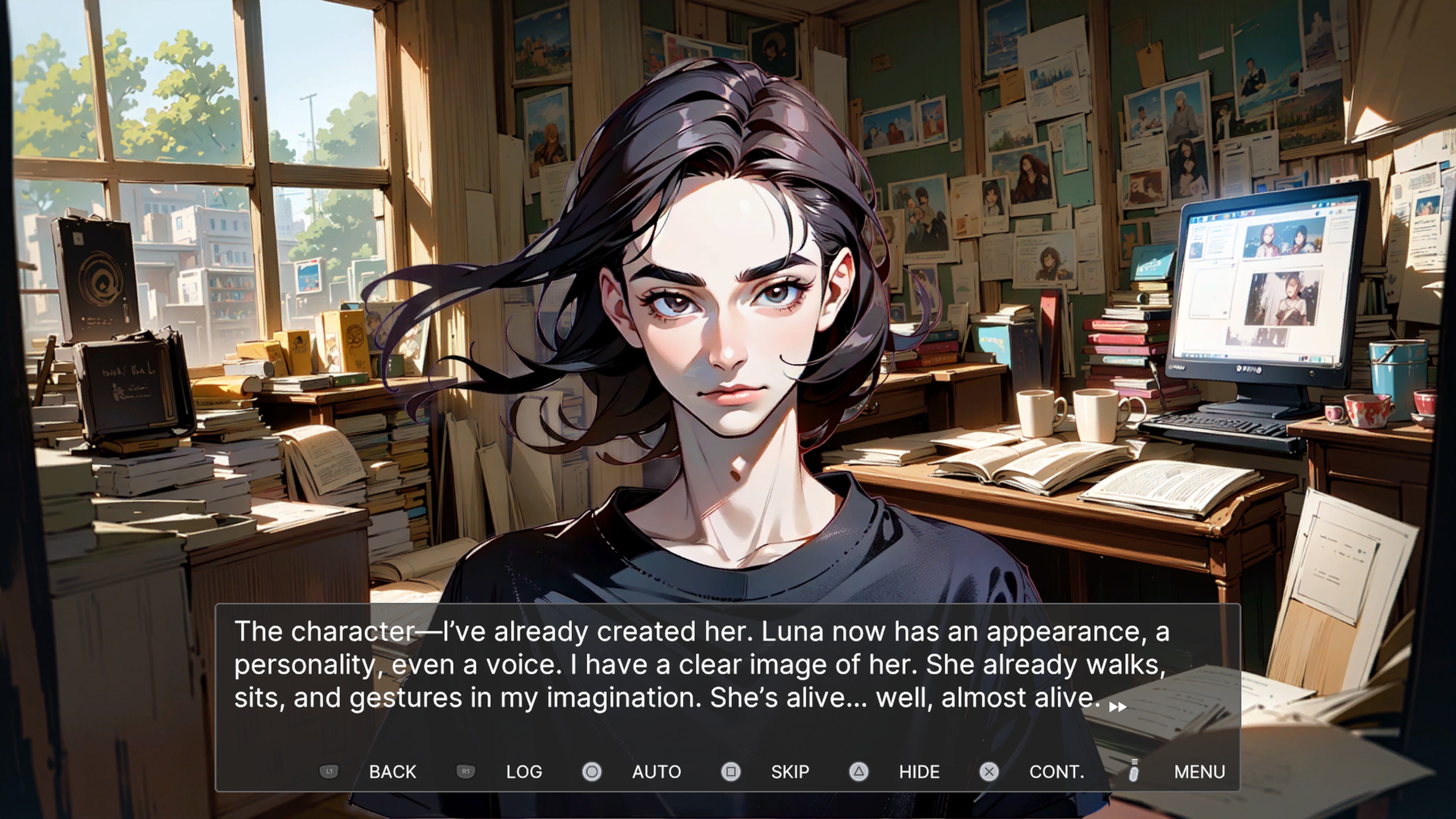 遊戲中的日常對話互動