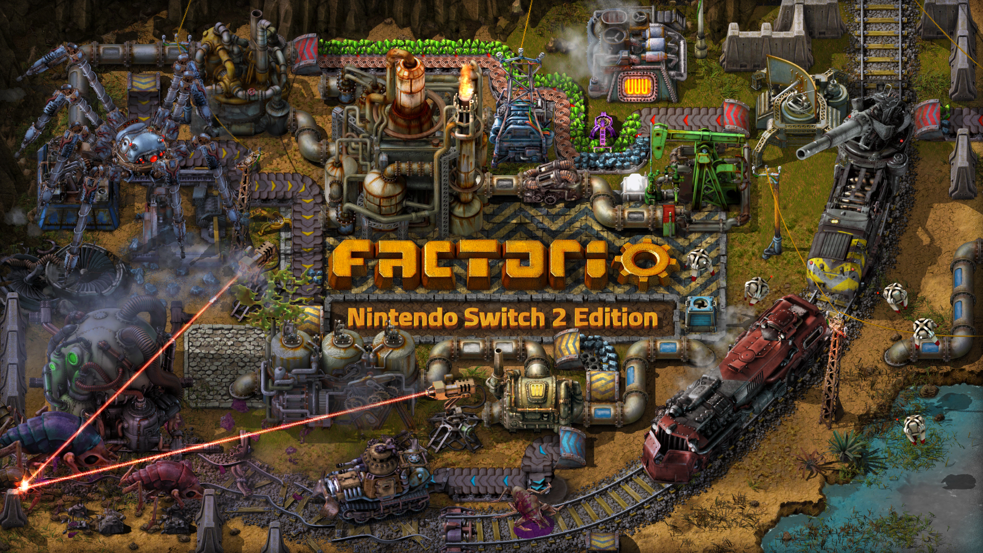 Factorio – Nintendo Switch 2 Edition 遊戲封面