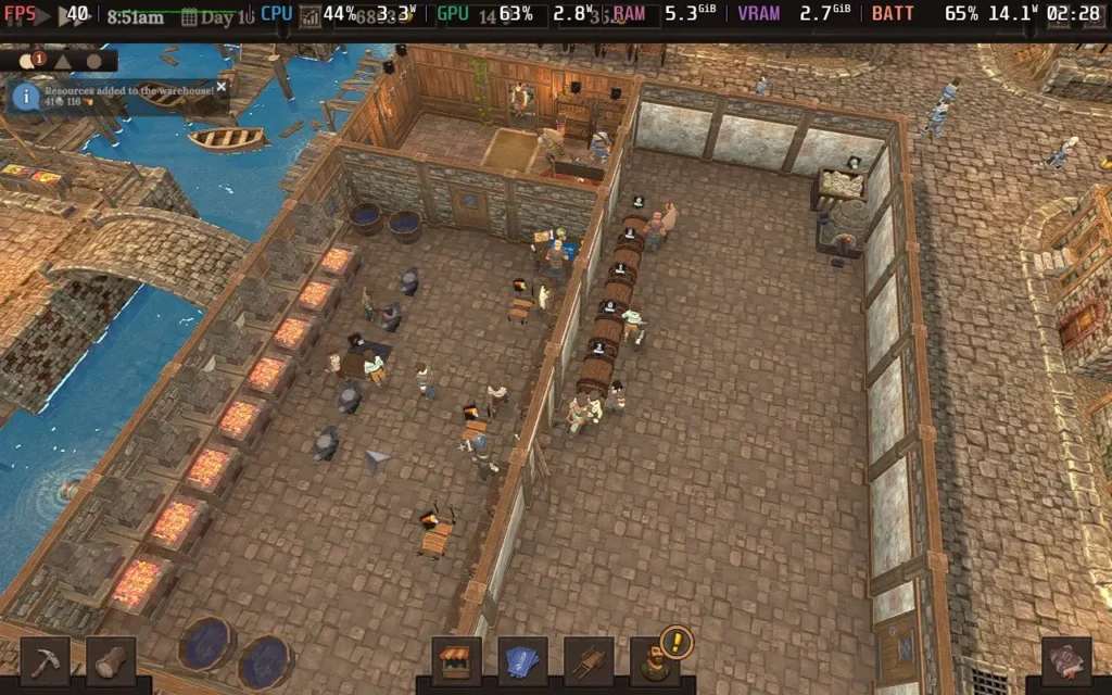 Blacksmith Master 在 Steam Deck 上的運行表現