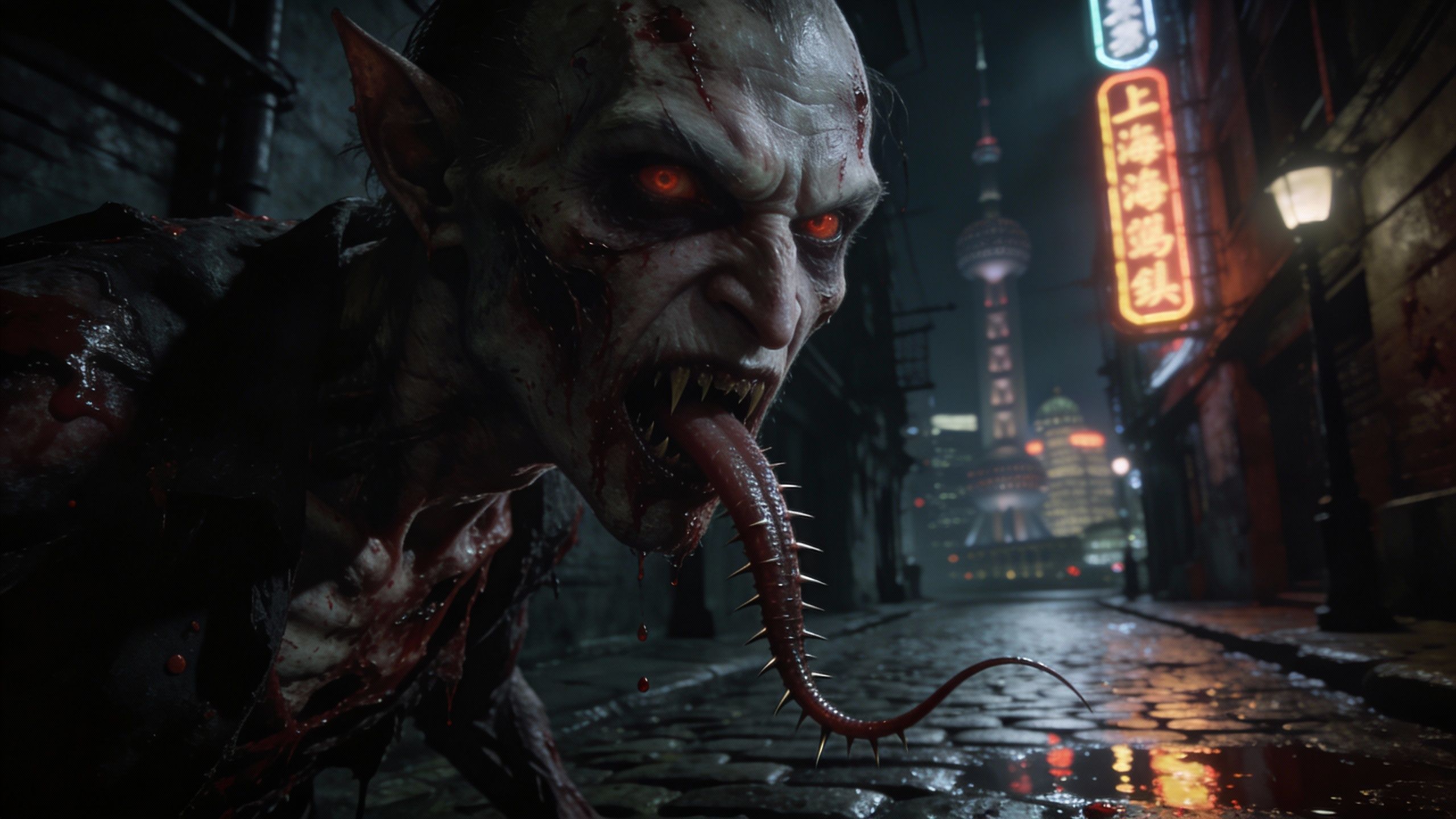 還原度極高的返魂屍（Strigoi）形象