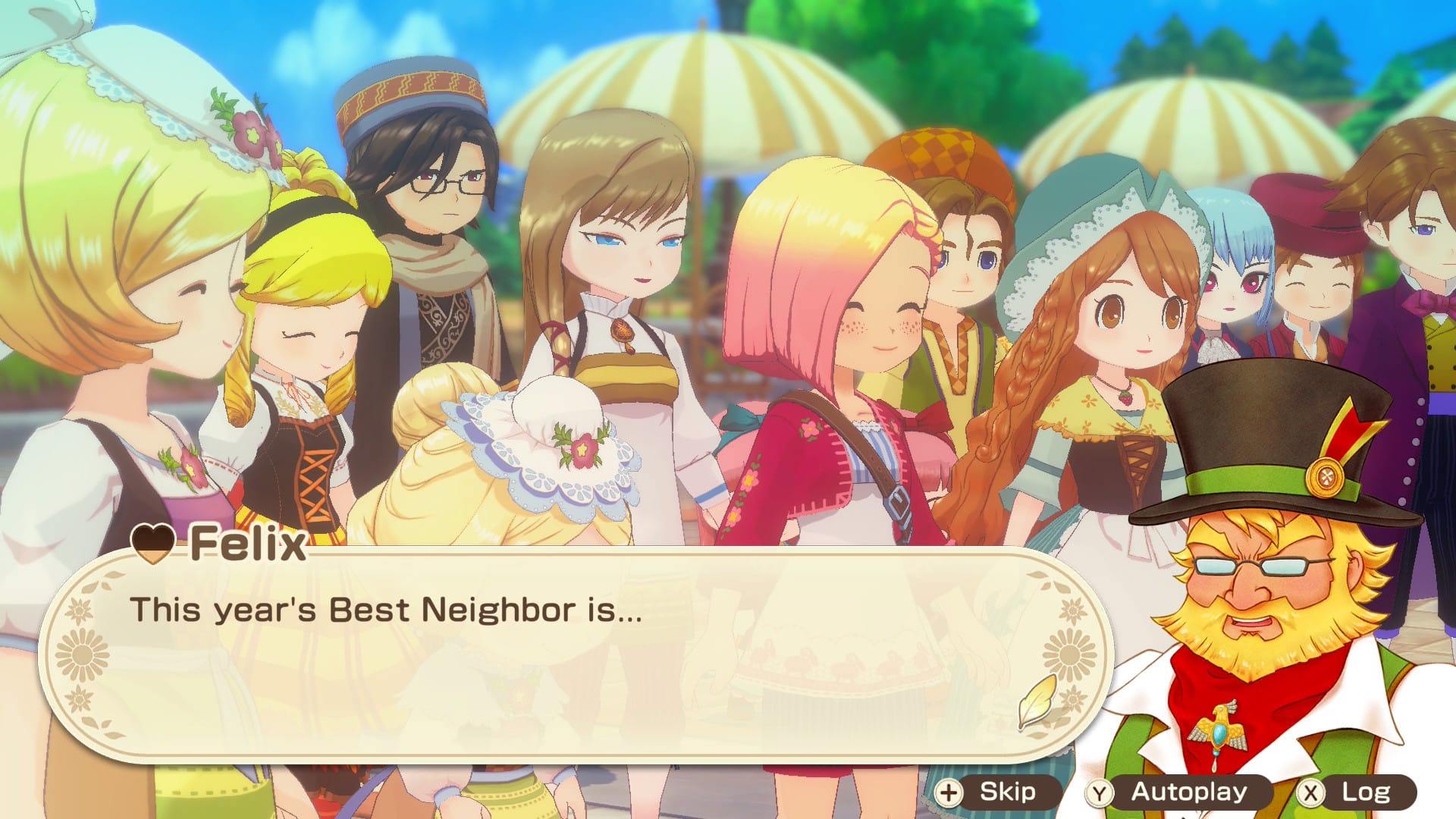 玩家在農場中耕作