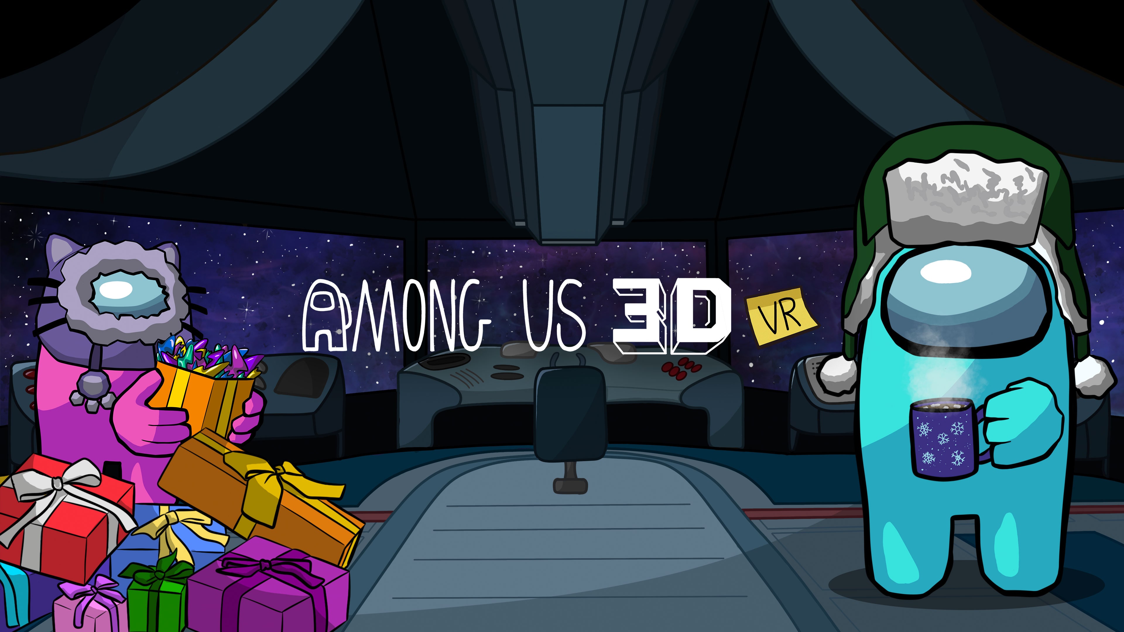 Among Us 3D: VR 遊戲主視覺圖