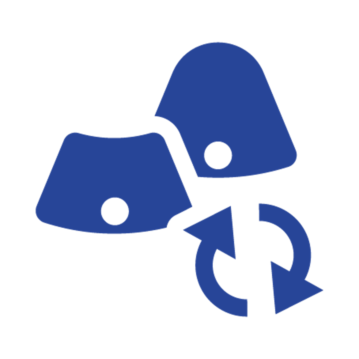 靈活更換的按鈕帽與操作桿組件