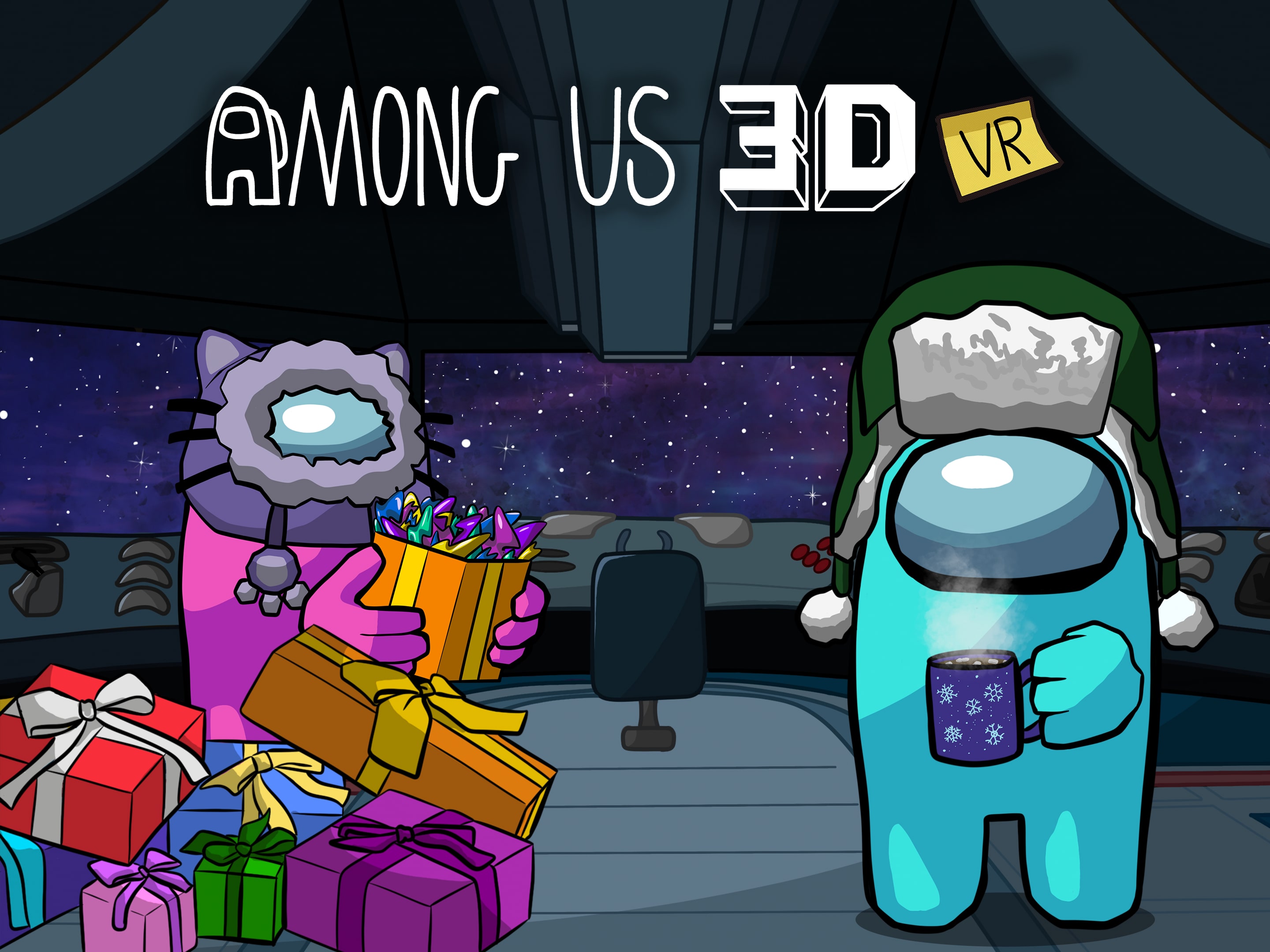 Among Us 3D: VR 宣傳橫幅