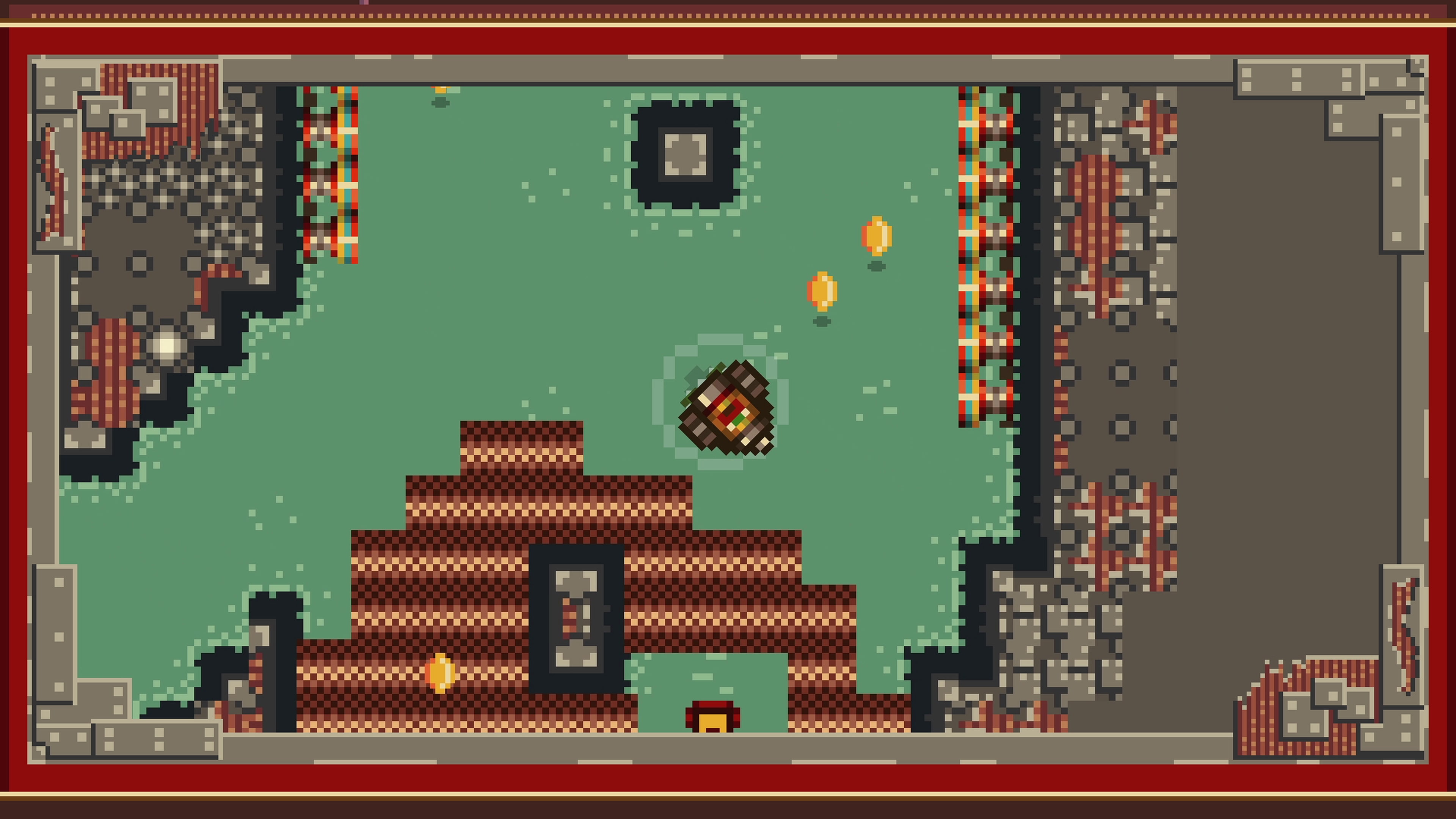 收集金幣與昆蟲