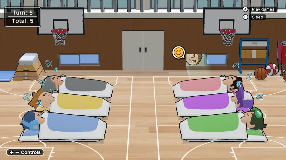 角色躲藏的緊張瞬間