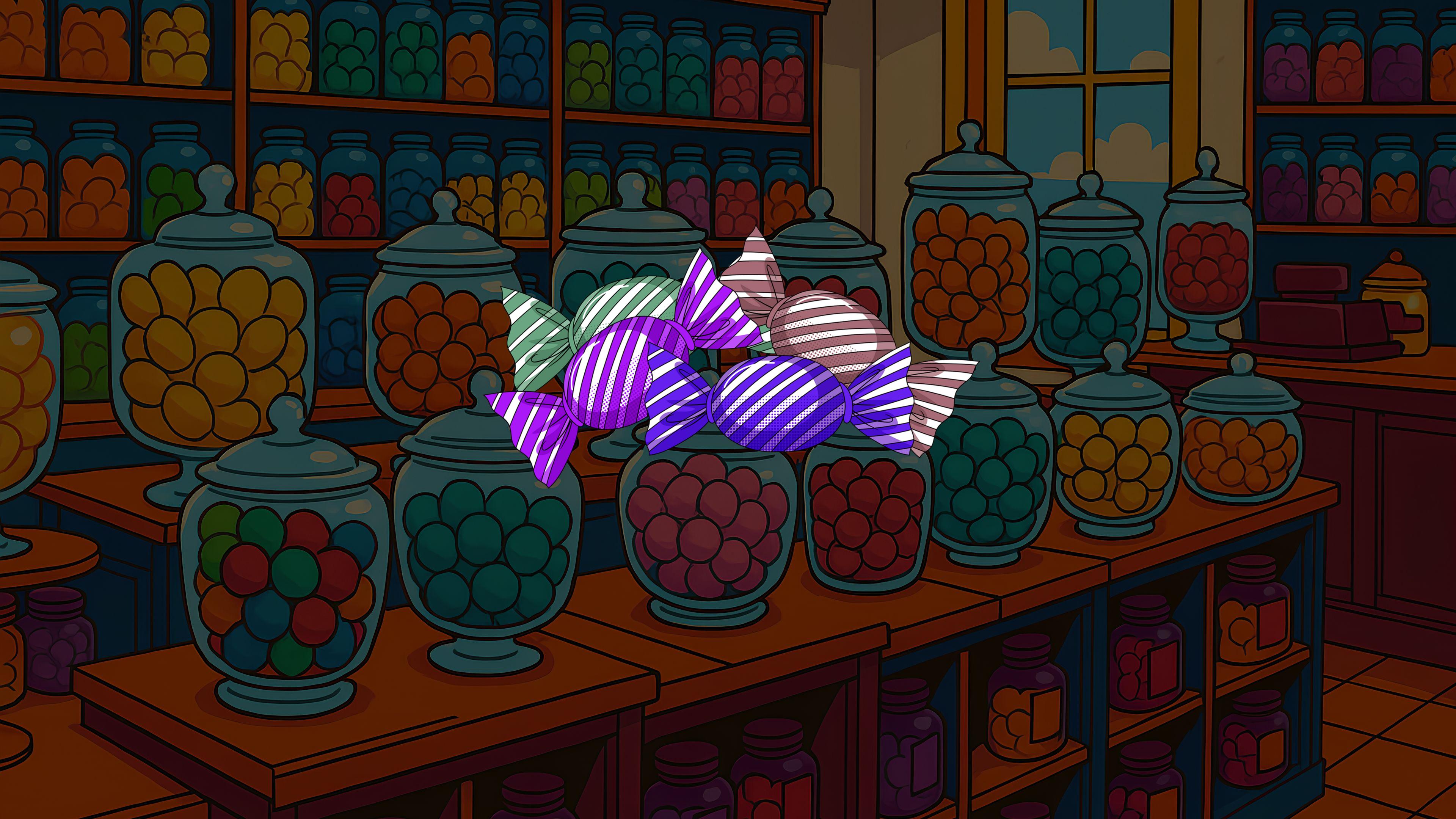 跳跳跳糖果配對 5 背景情境展示