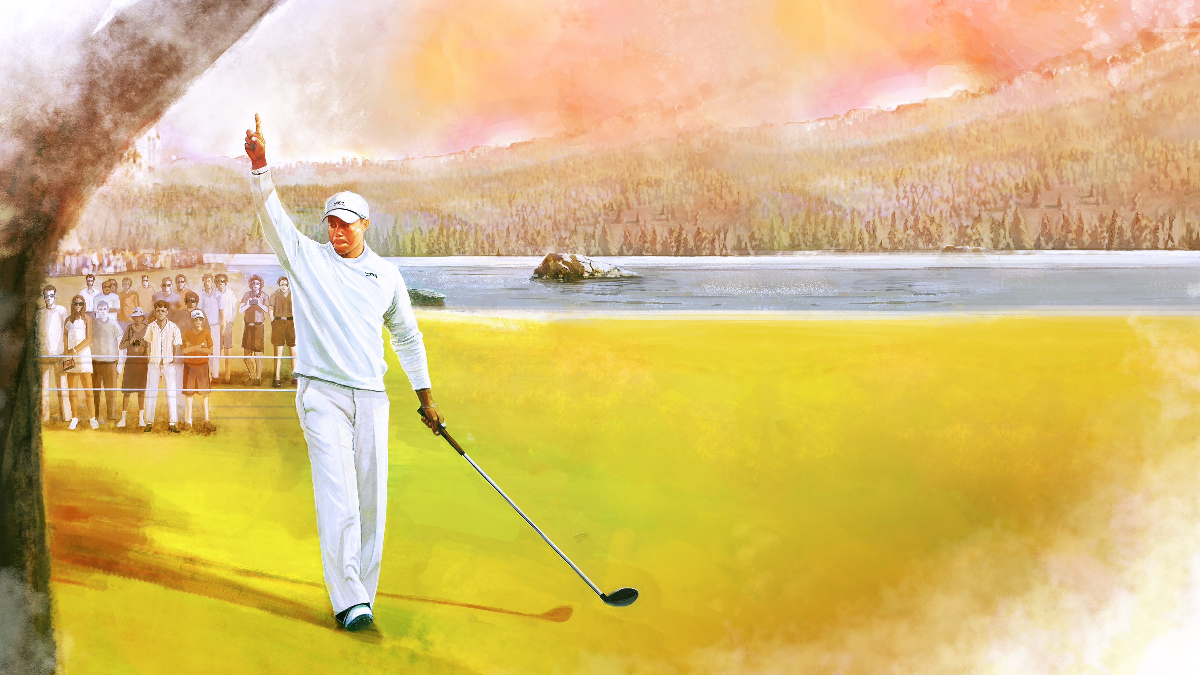 PGA TOUR 2K25 職業版遊戲封面與宣傳圖