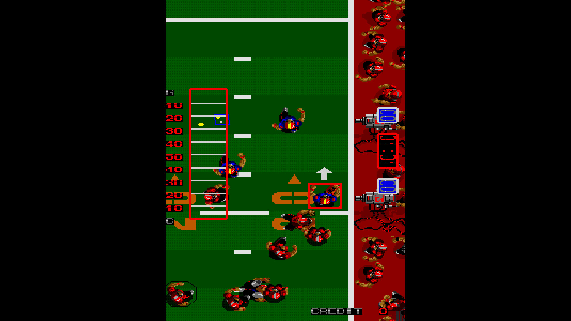 高畫質縮放下的位元圖像