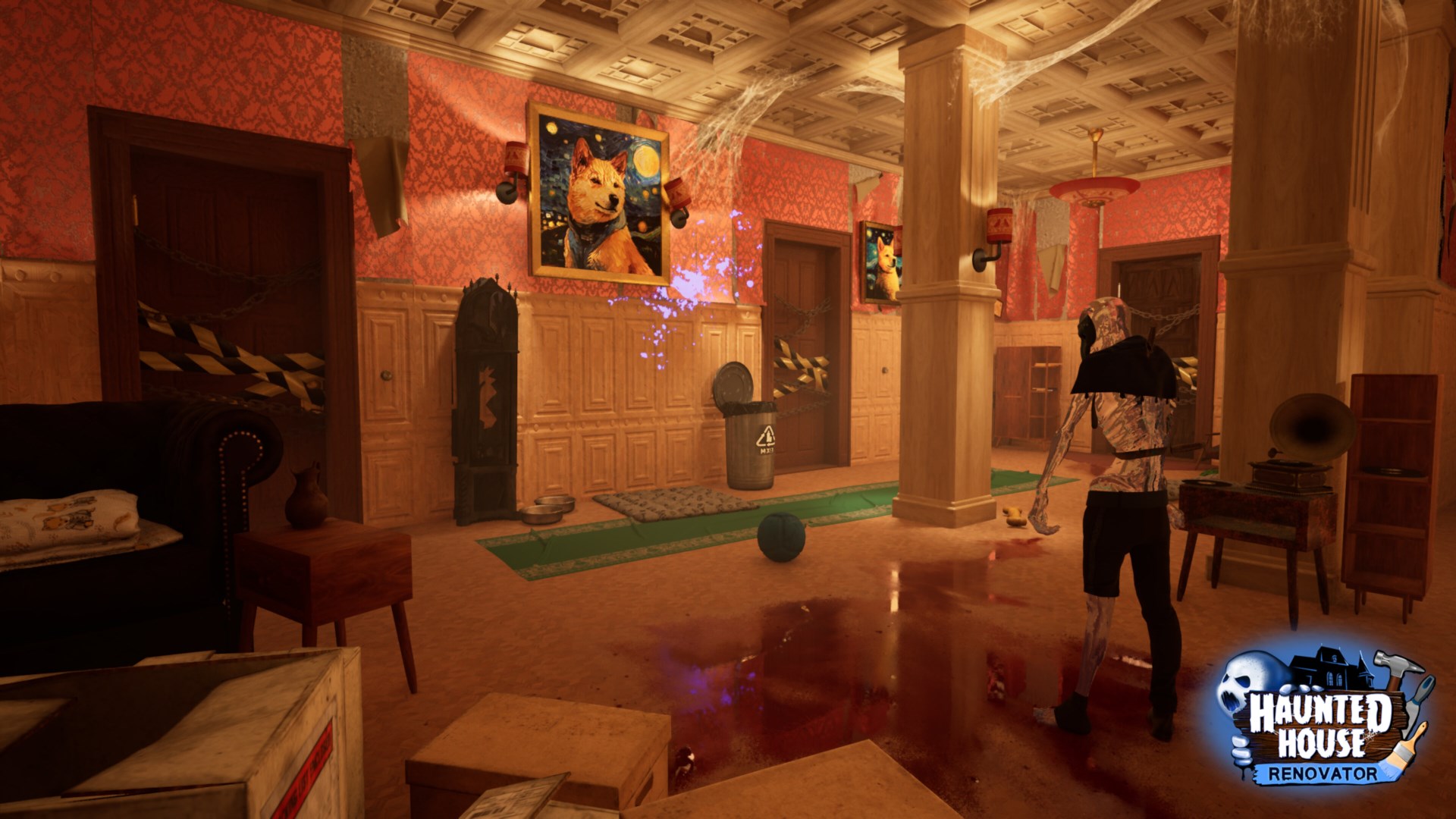 探索充滿神祕氣息的廢棄地窖