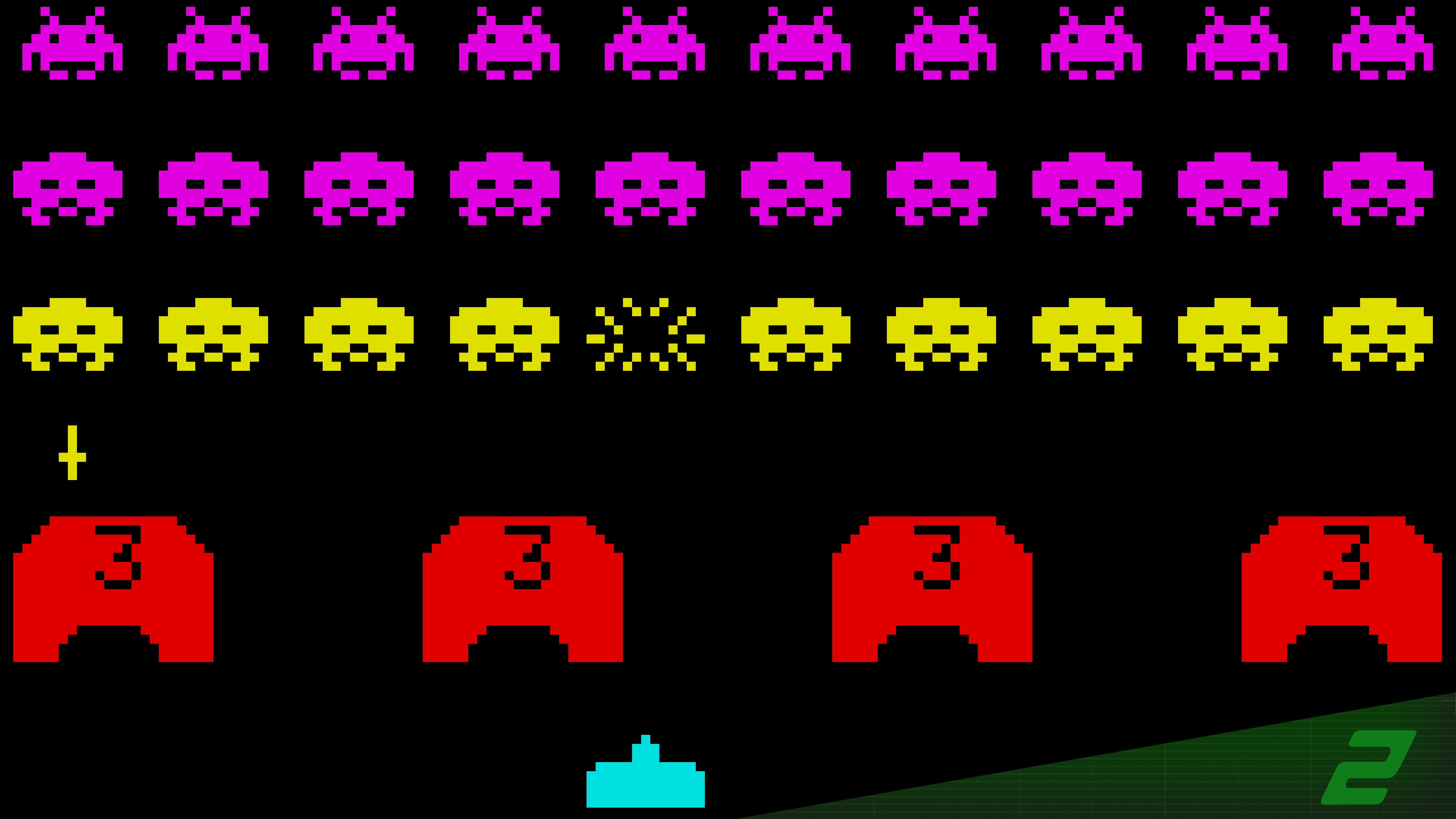 Arcade Archives 2 SPACE INVADERS PART II 宣傳圖