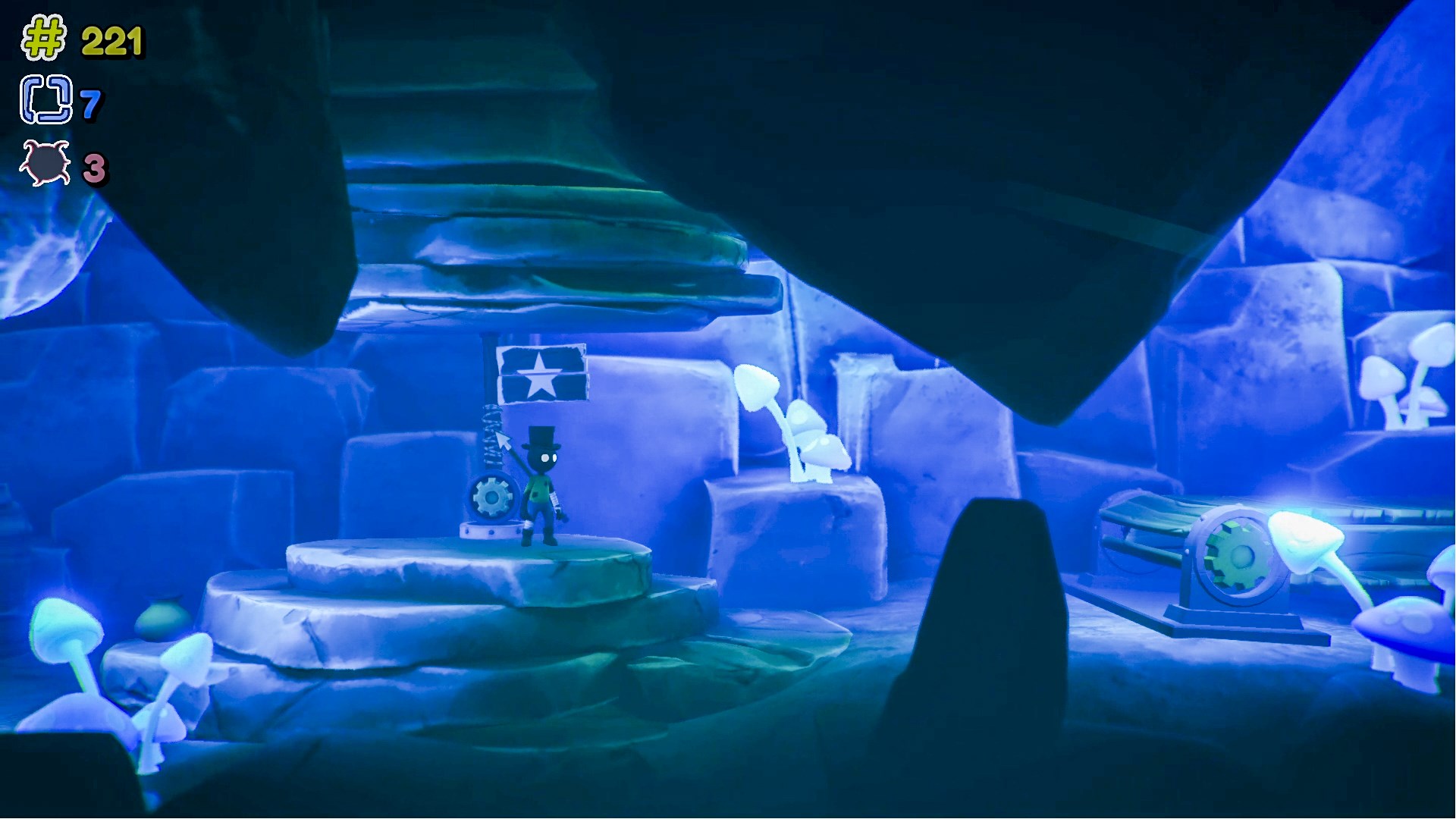 數位世界中的詛咒礦坑場景