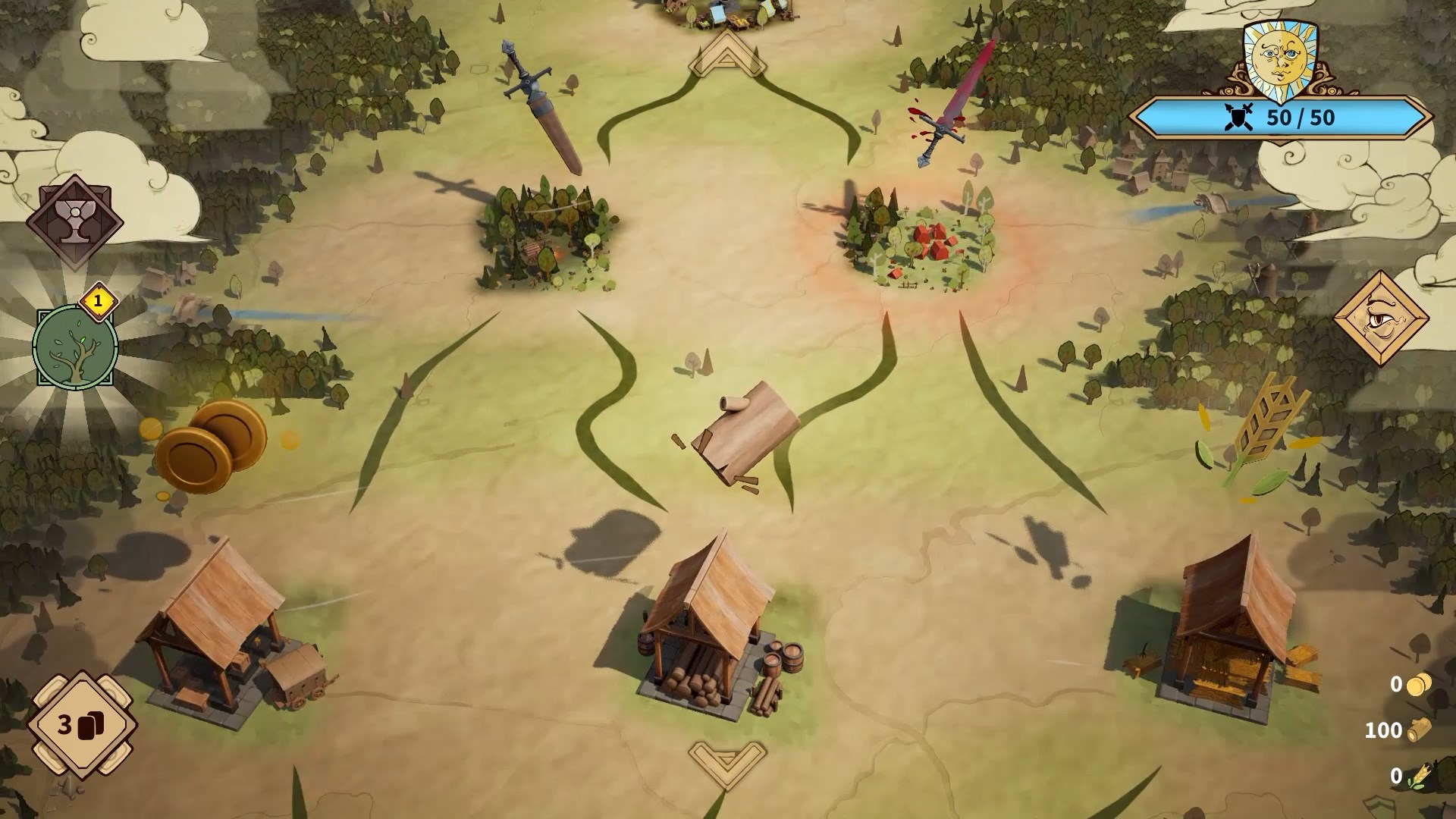 精美的牌組介面與交易系統