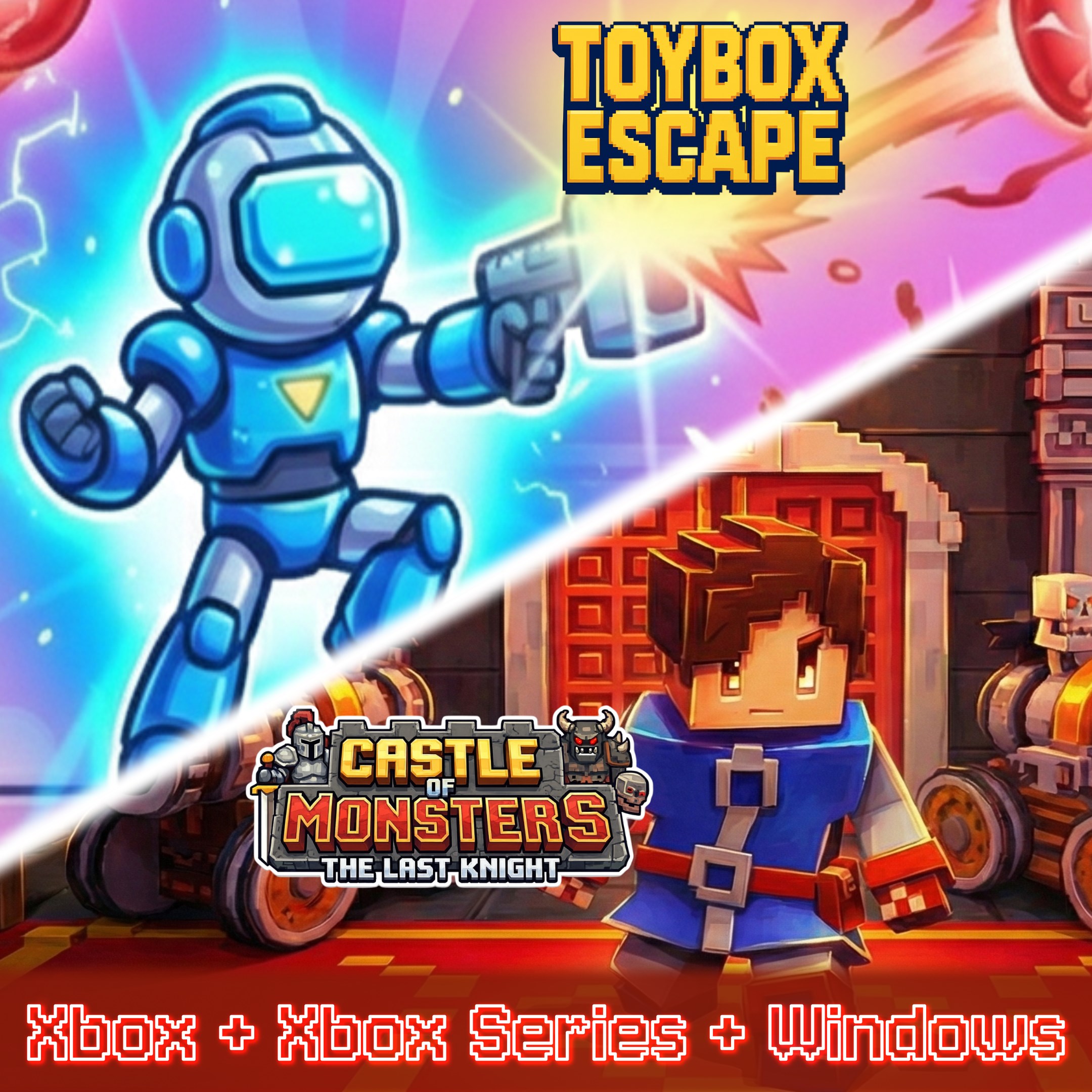 Toybox Escape 聯合 Castle of Monsters 同捆包封面