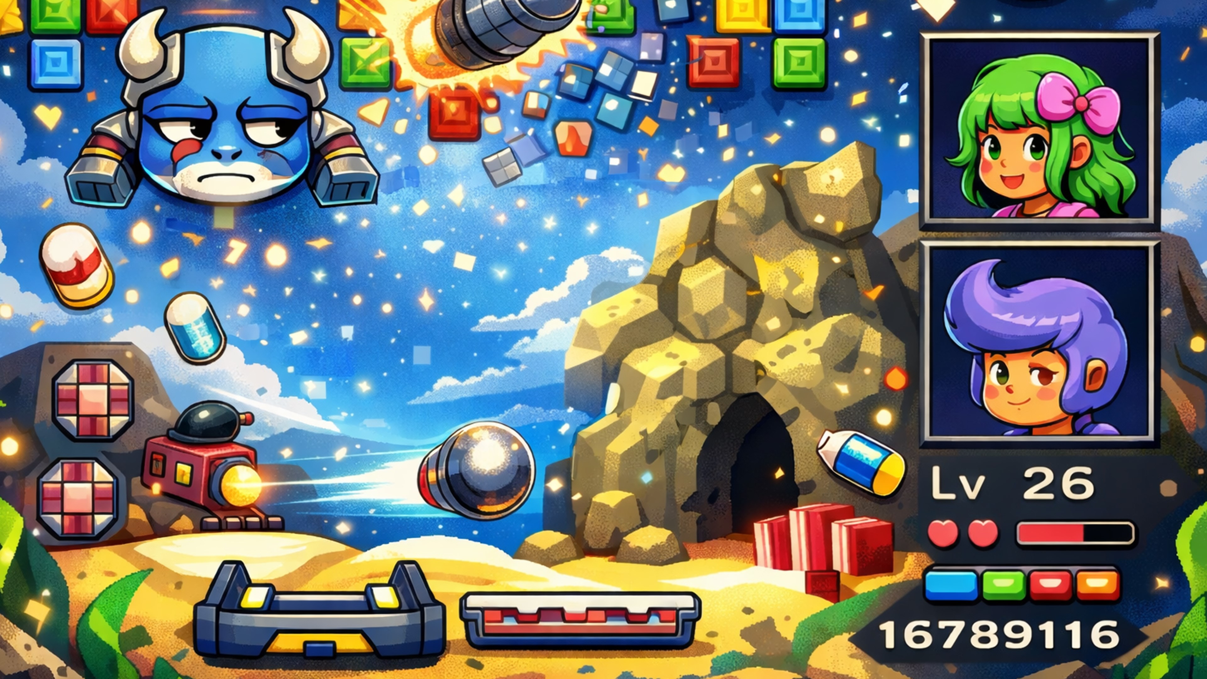 Square Smash 主視覺圖