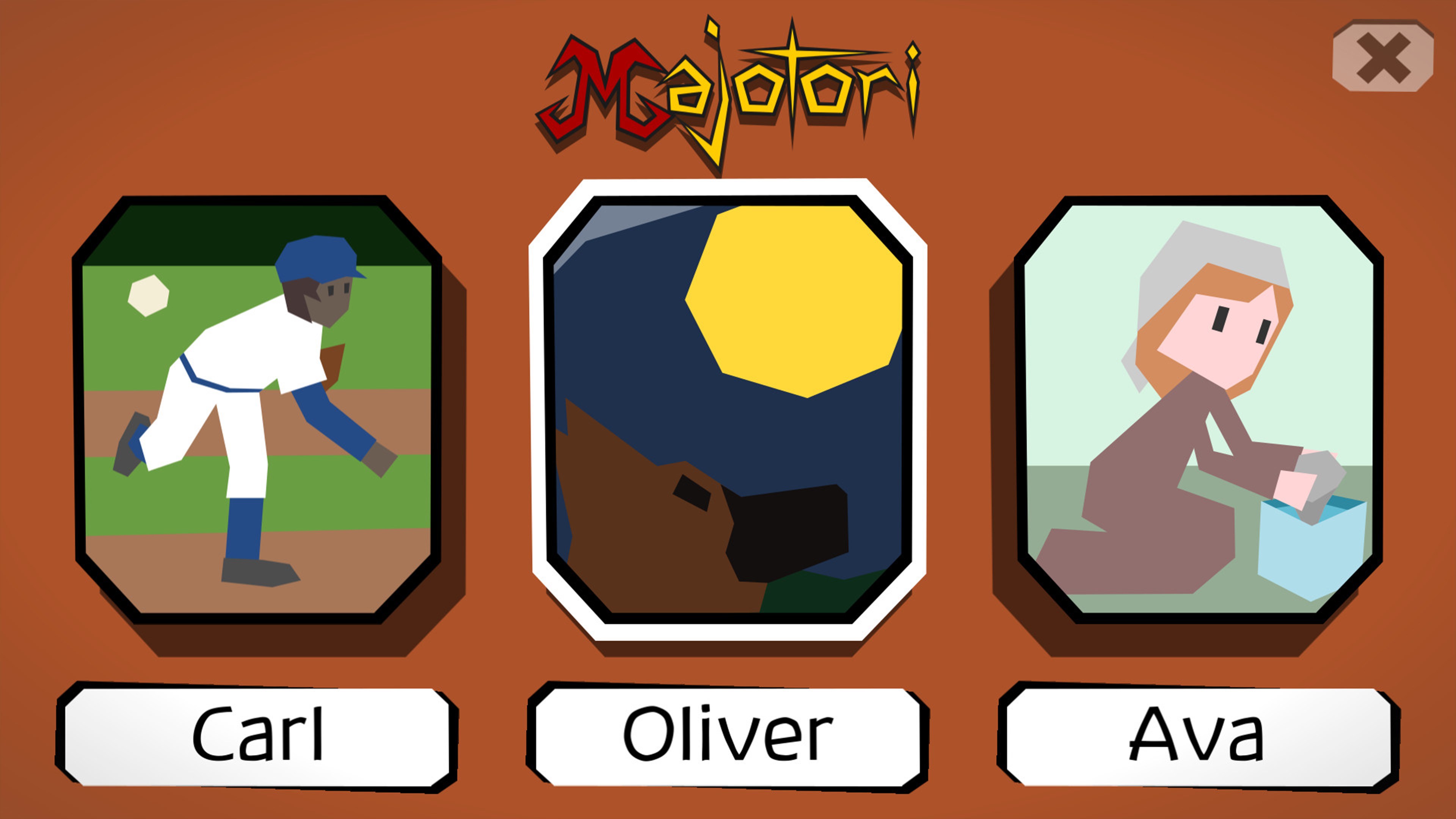 Majotori 角色互動截圖