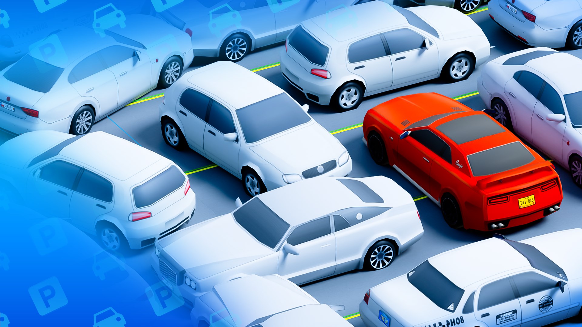 ParkingJam 遊戲主視覺圖