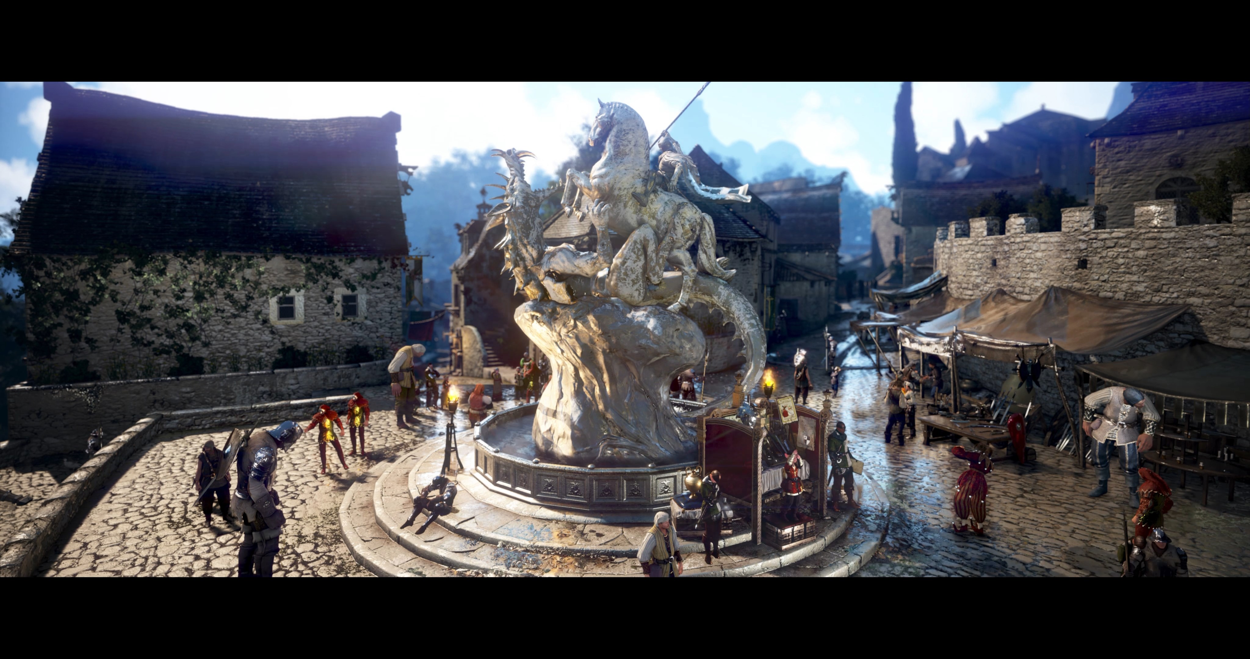 黑色沙漠 戰鬥畫面