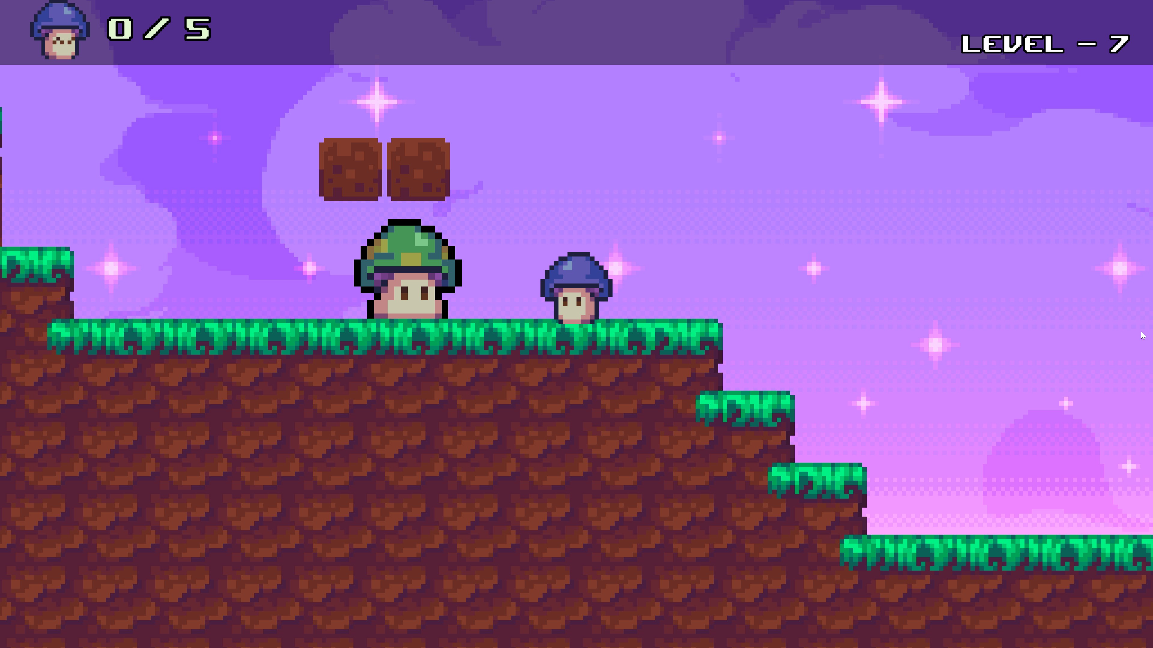 Shroomageddon 戰鬥場景,展示角色體型變化後的優勢