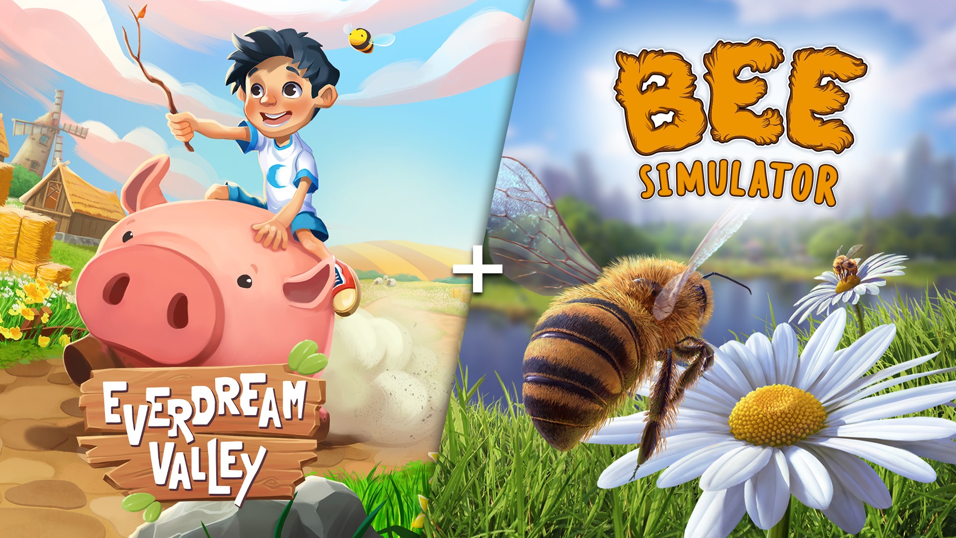 Bee Simulator + Everdream Valley 遊戲封面