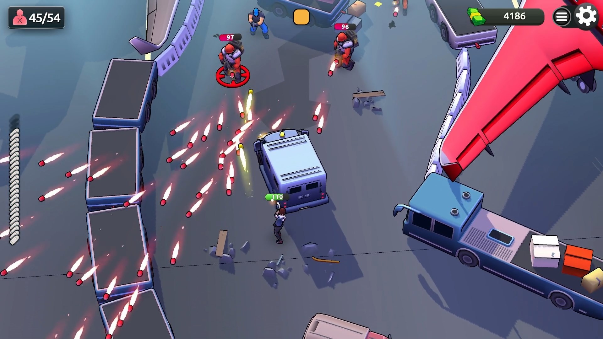 Rage Swarm 遊戲內敵人蜂擁而至