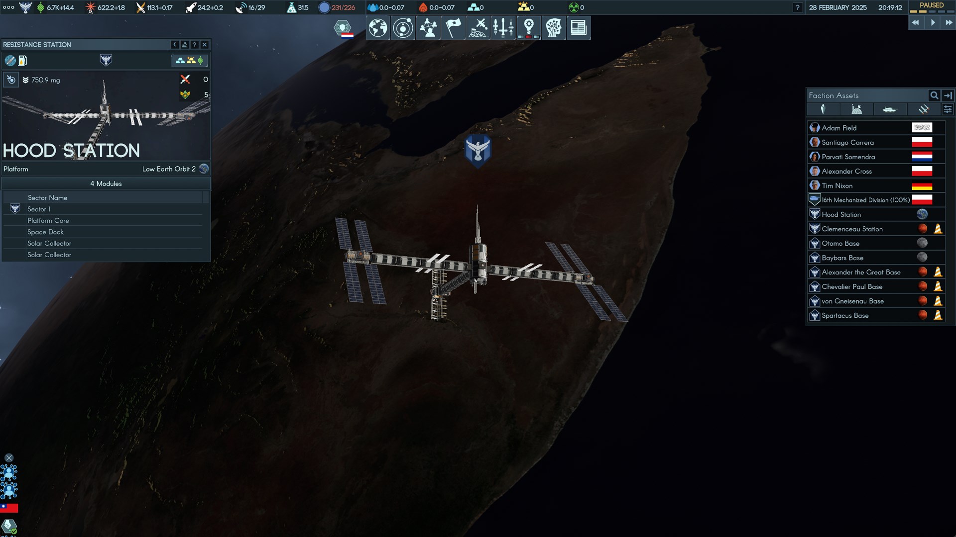 豐富的太空建設細節